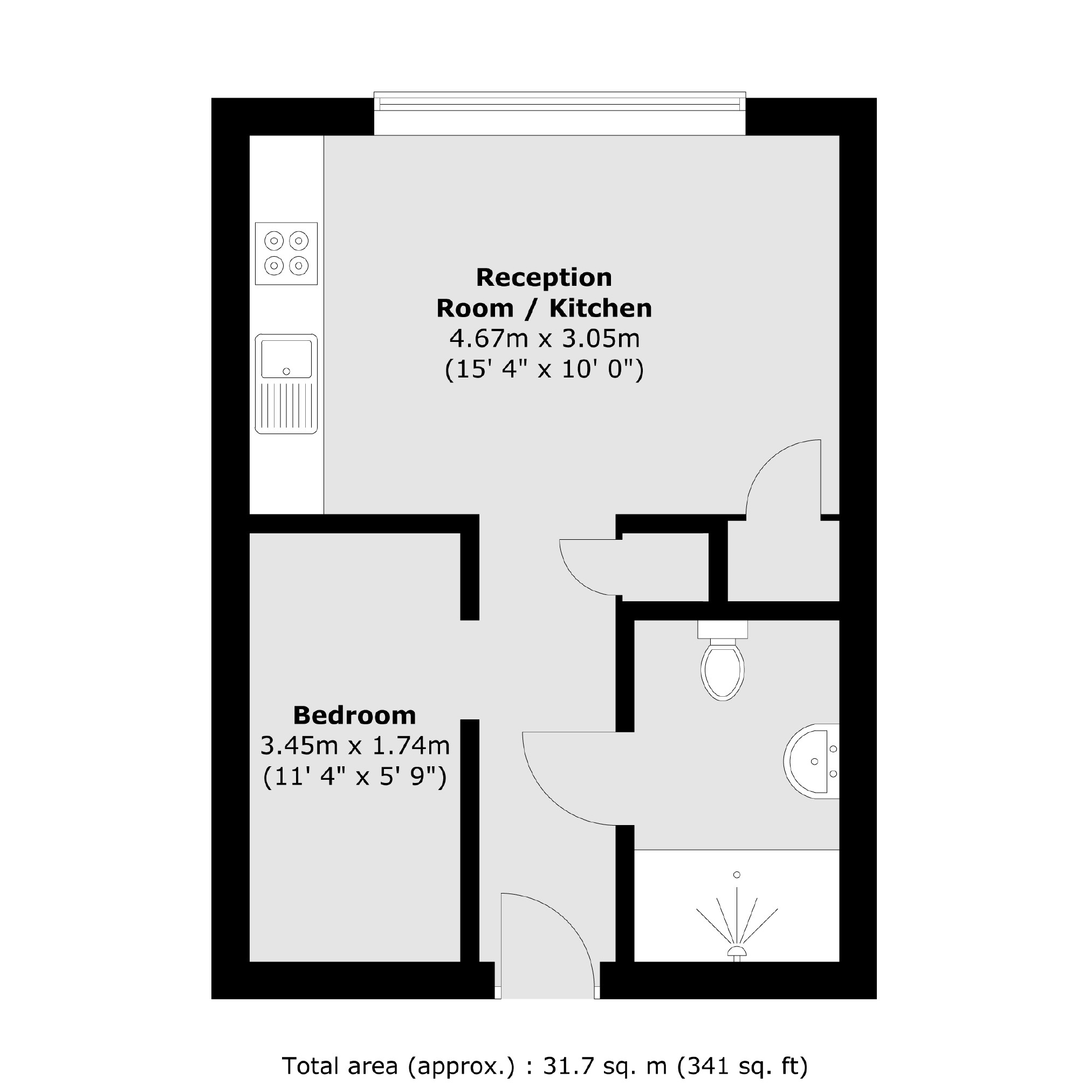 Flat 13, Turner House, 22, Mcmillan Street, London floorplan
