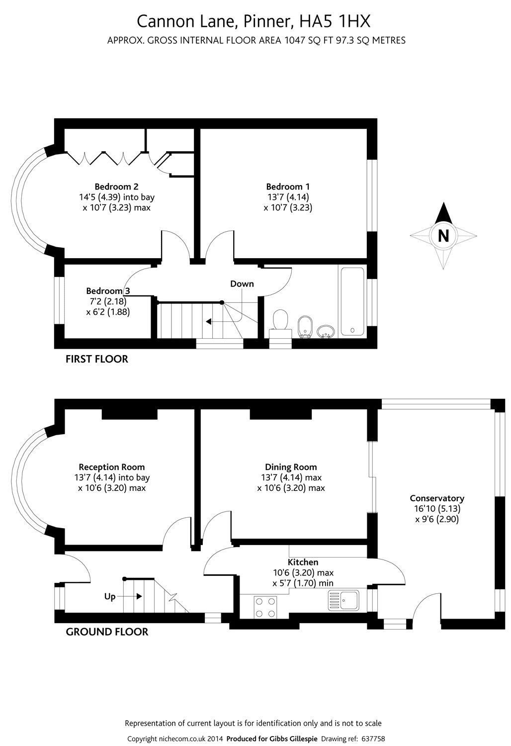 3 Bedrooms Semi-detached house to rent in Cannon Lane, Pinner, Middlesex HA5