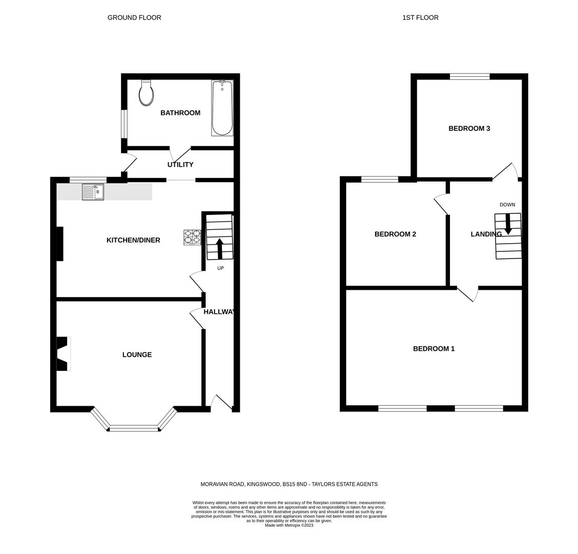 Moravian Road, Kingswood, Bristol BS15, 3 bedroom terraced house for