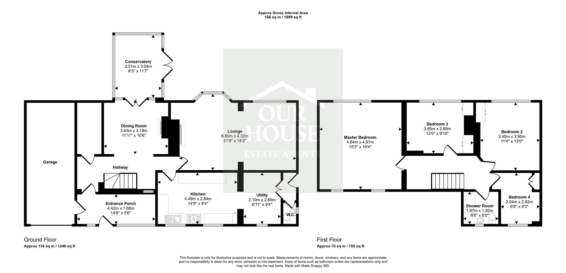 The Old School House, 4, East Newton Road, Aldbrough floorplan