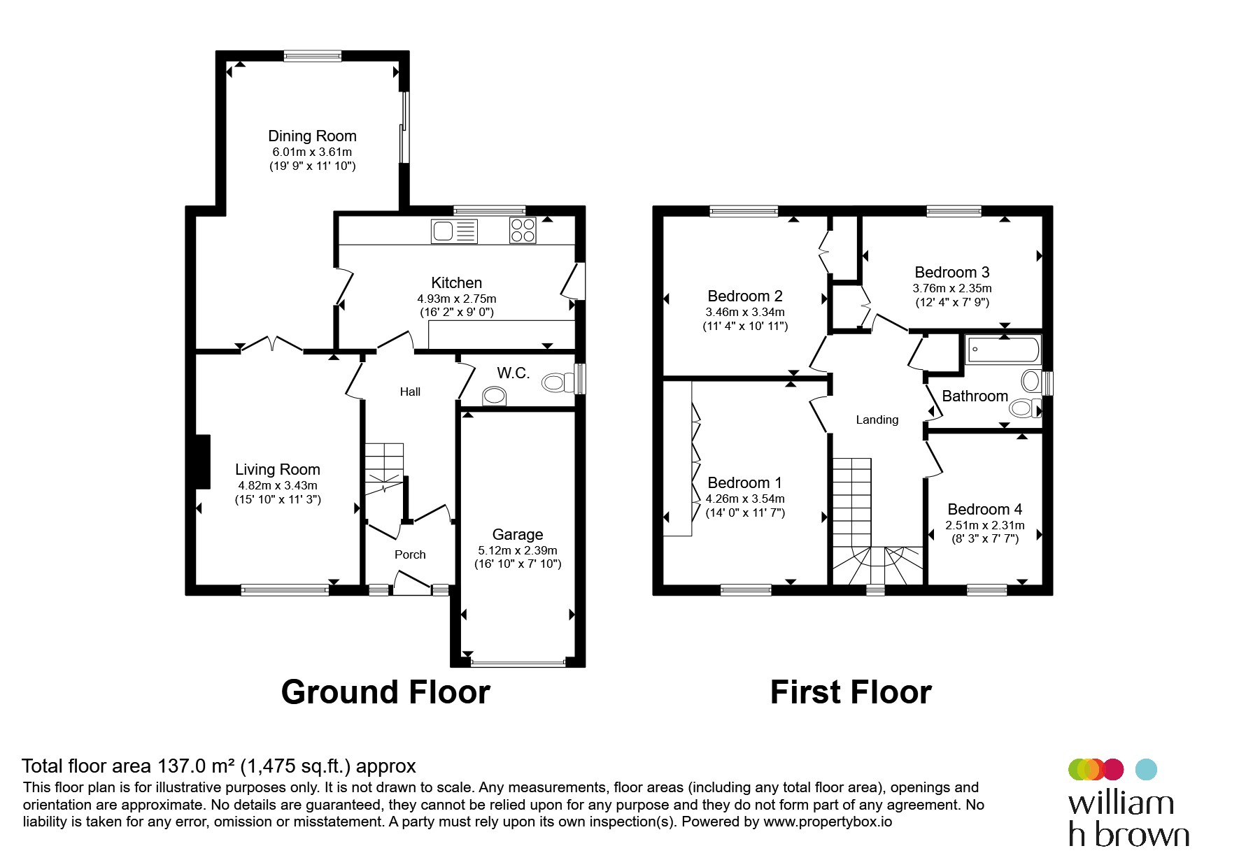 48, Arundel Way, Ipswich floorplan