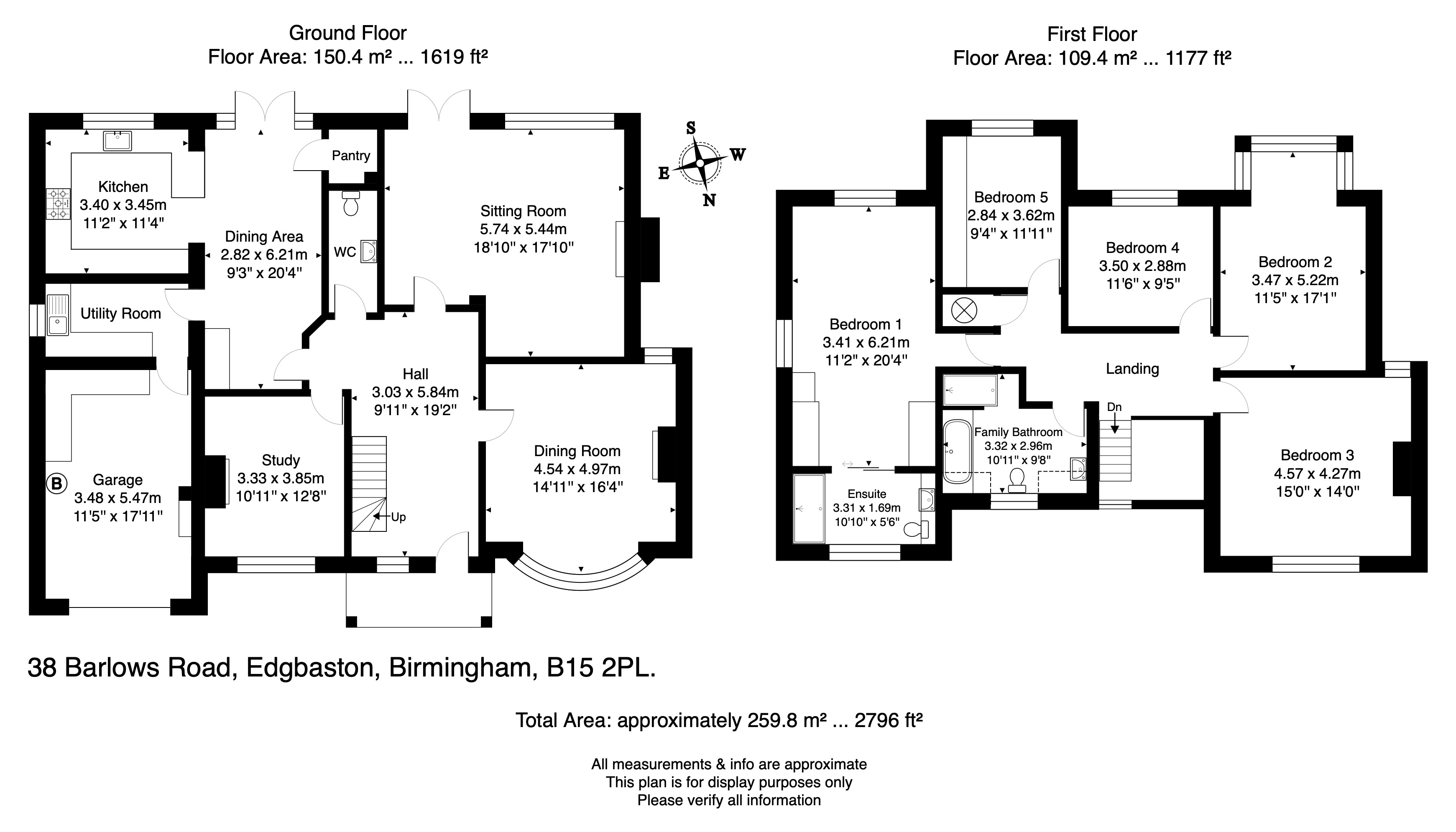 Barlows Road, Birmingham floorplan