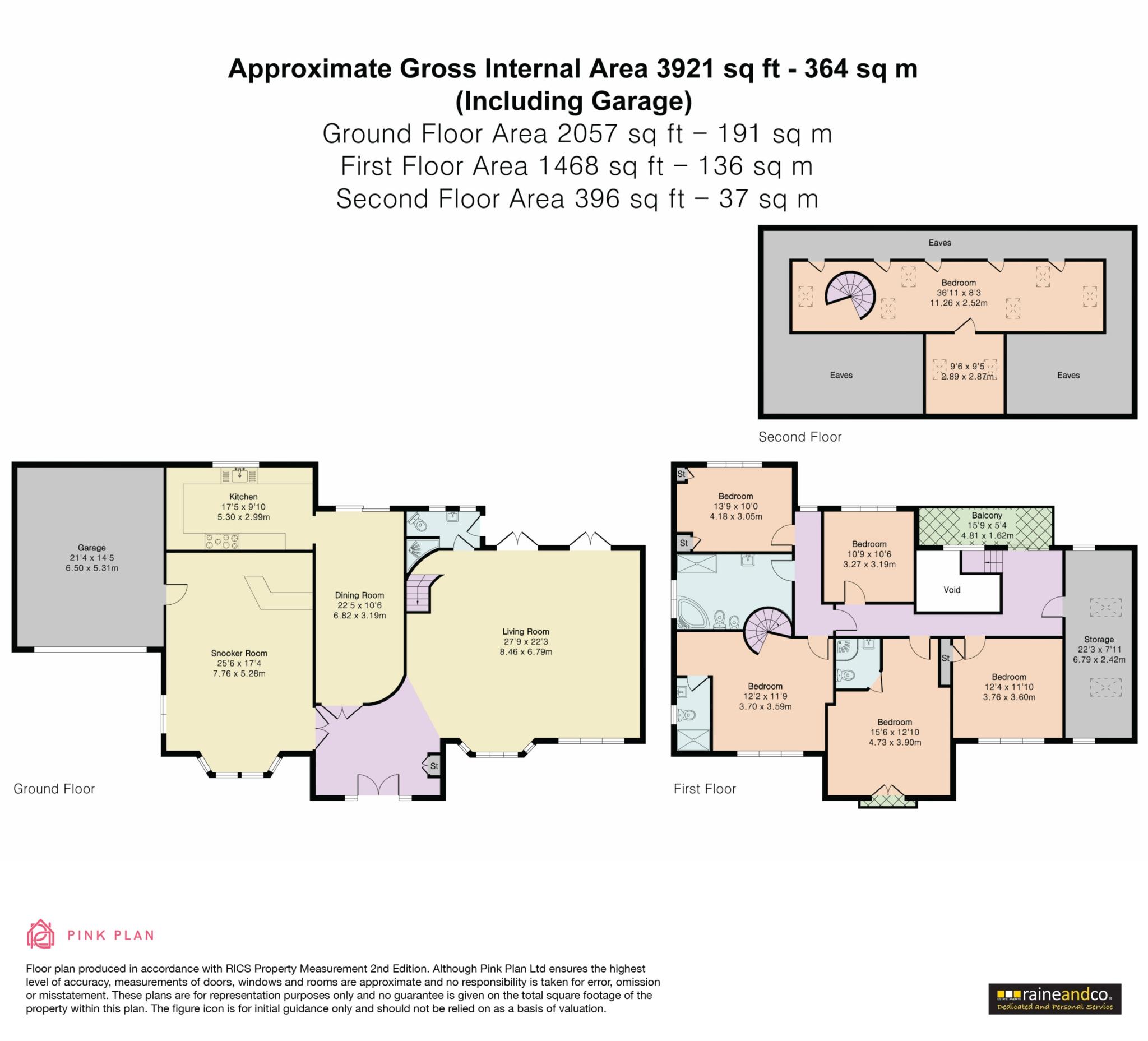 13, College Road, Hoddesdon floorplan