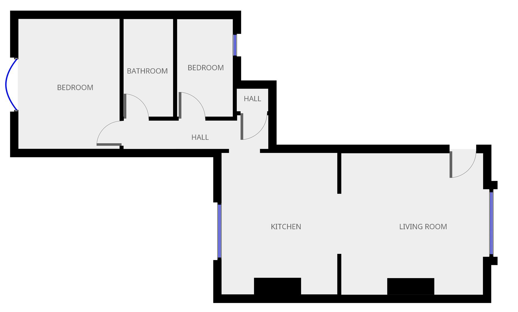 2, 12, Wyke Road, Weymouth floorplan