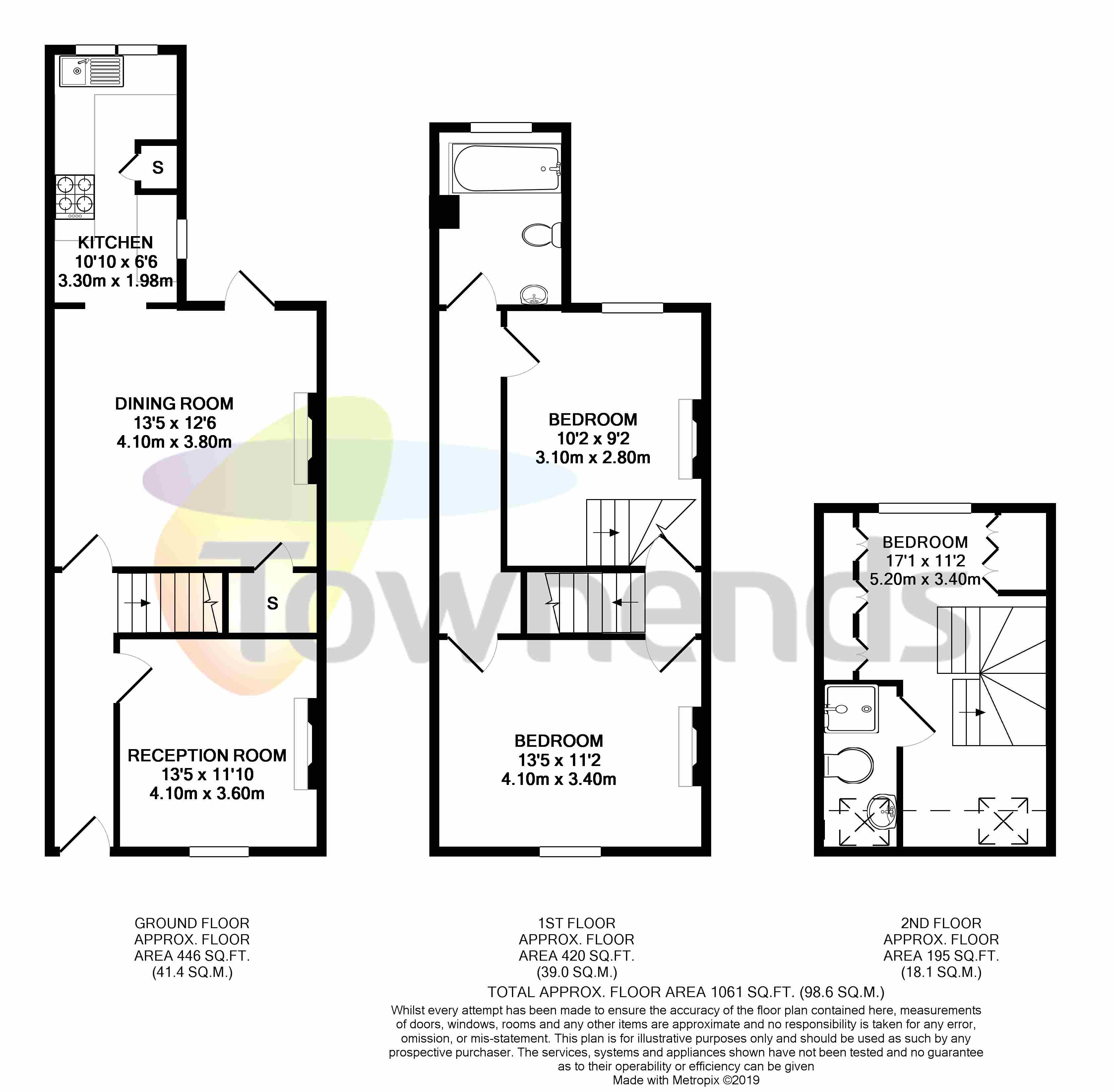 4 Bedrooms Terraced house to rent in Station Road, Hounslow TW3