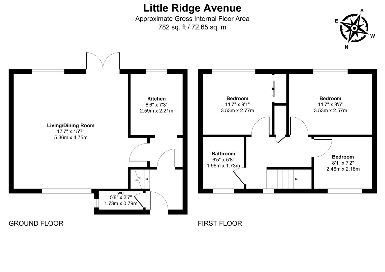 6, Little Ridge Avenue, St. Leonards-On-Sea floorplan