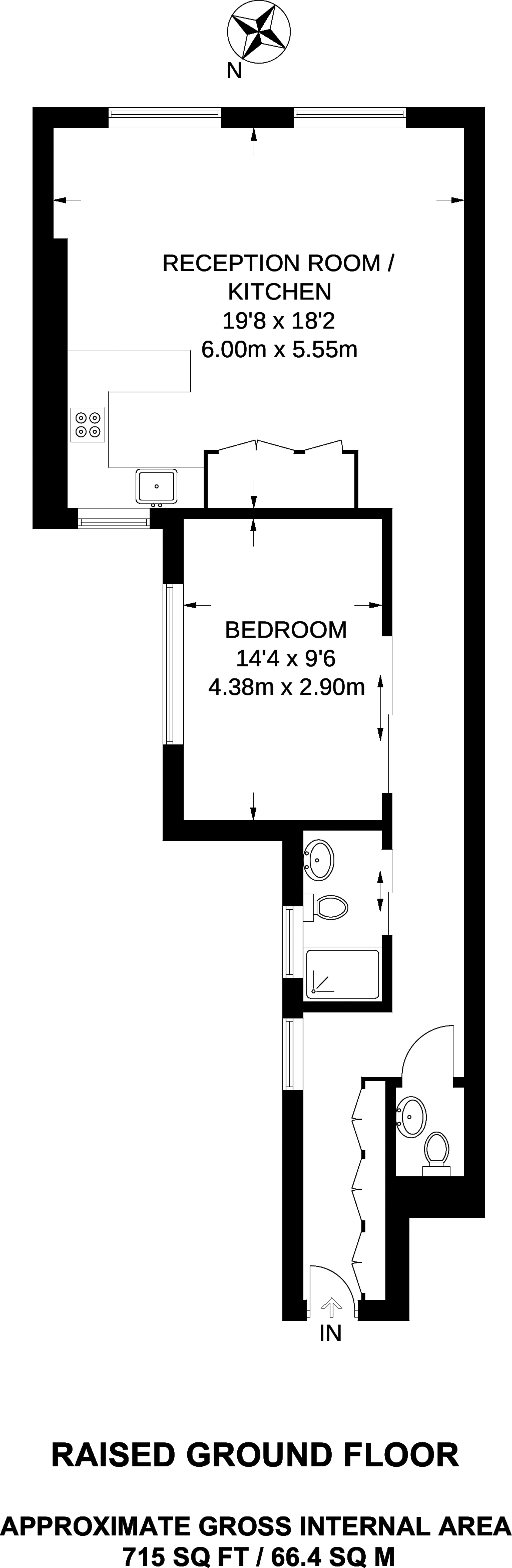 1 Bedrooms Flat to rent in Queens Gardens, Bayswater W2