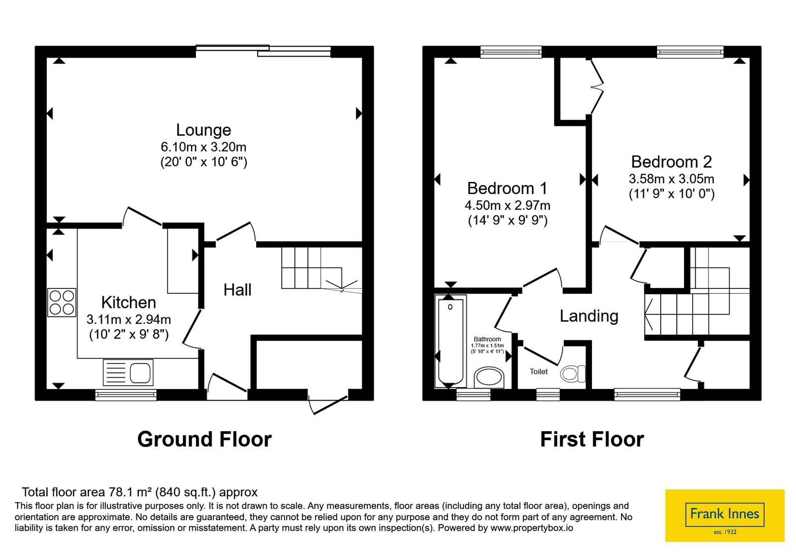 1, Rosegarth Walk, Nottinghamshire floorplan