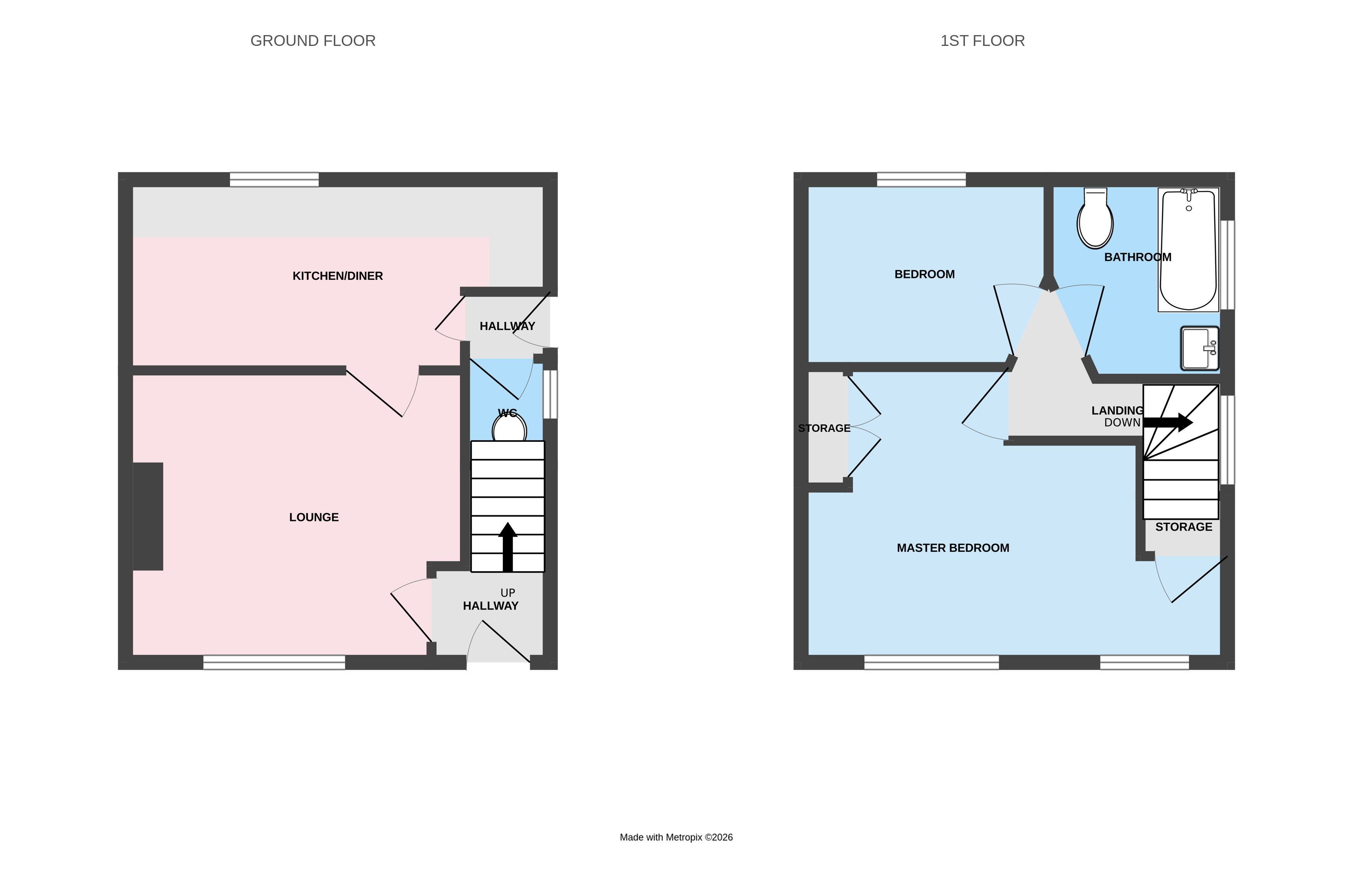 2, Ardern Avenue, Telford floorplan