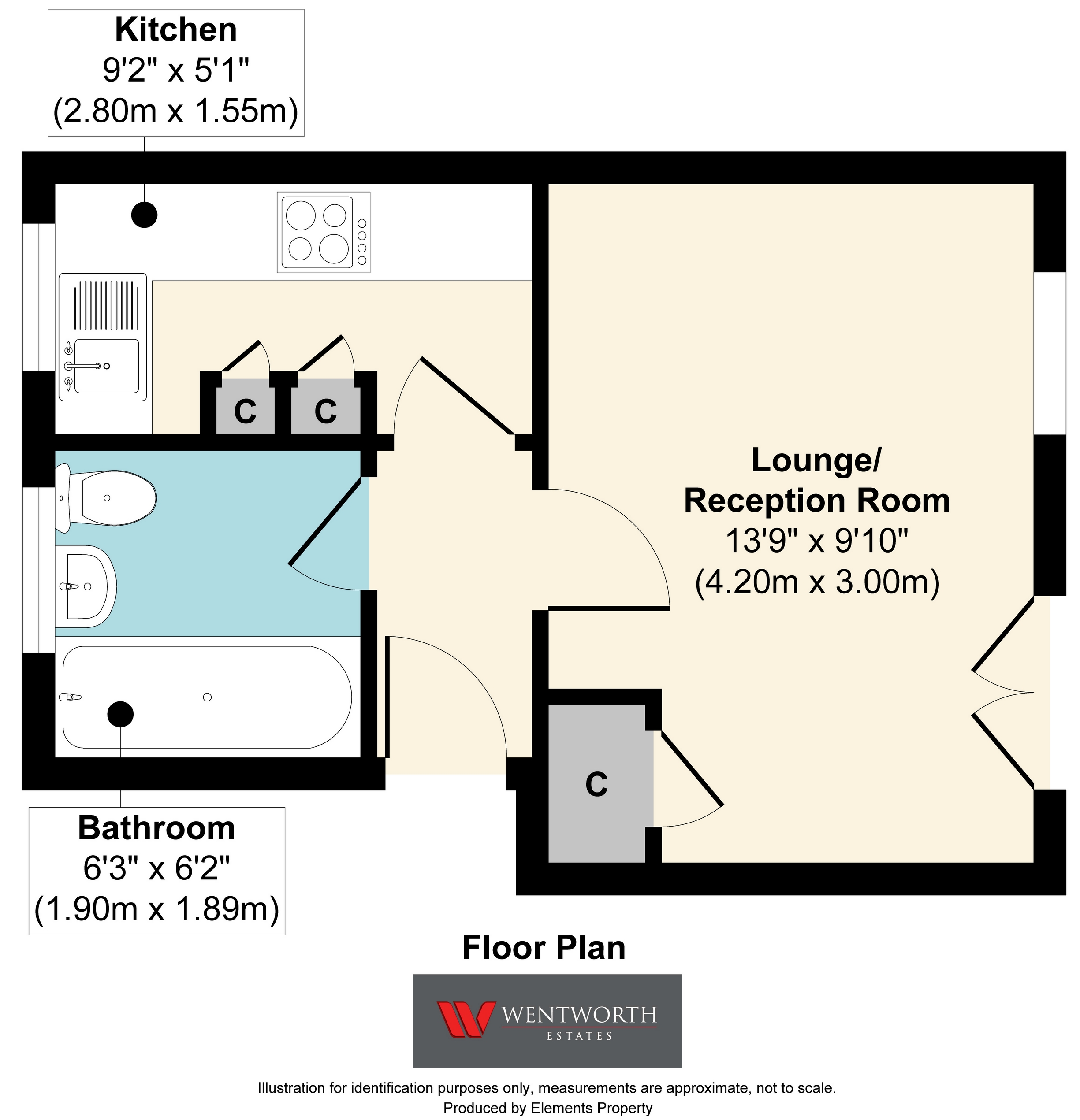 Mount Pleasant, Ilford floorplan