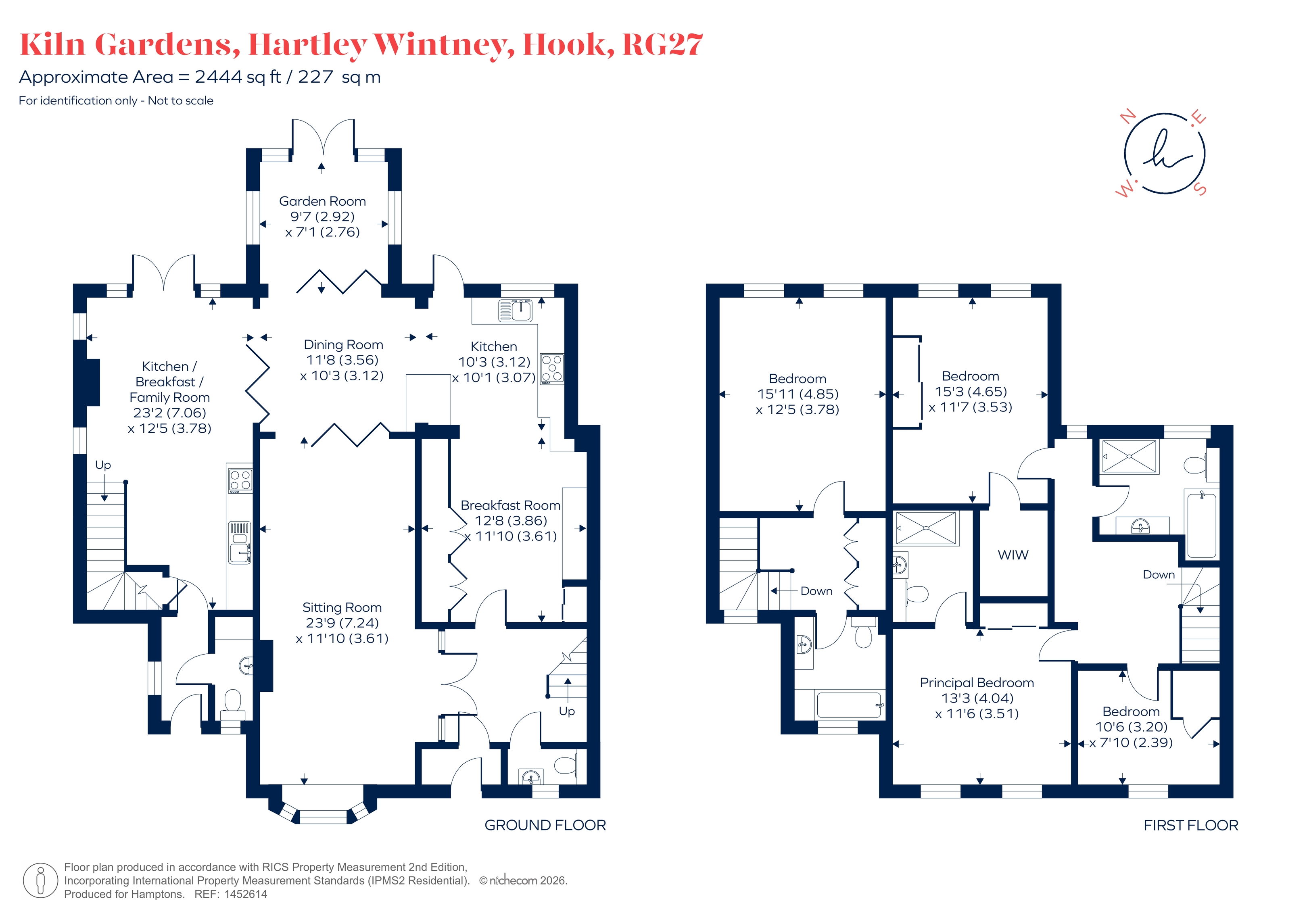 3, Kiln Gardens, Hartley Wintney floorplan