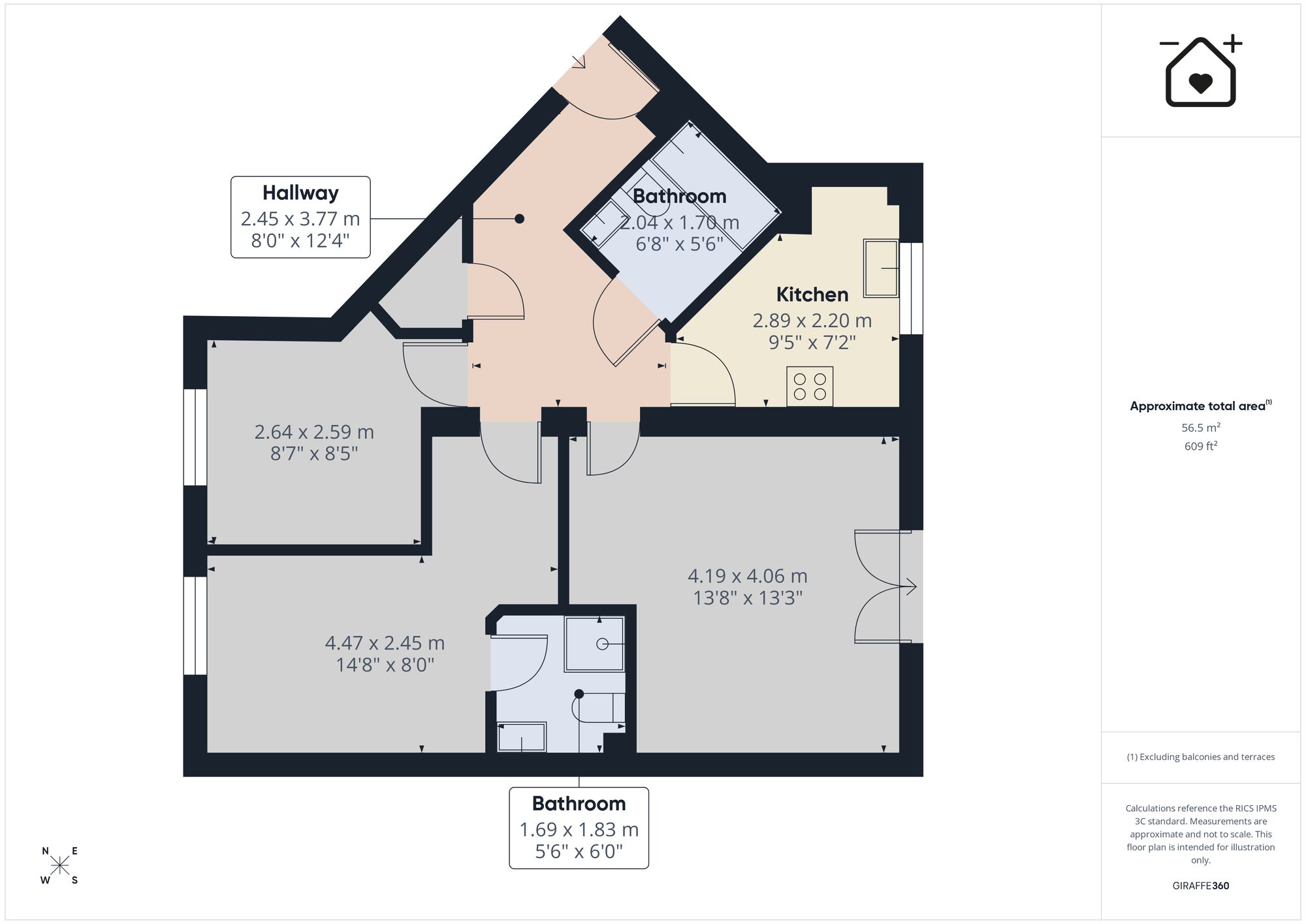 16 Skylark Road, Bridgend floorplan