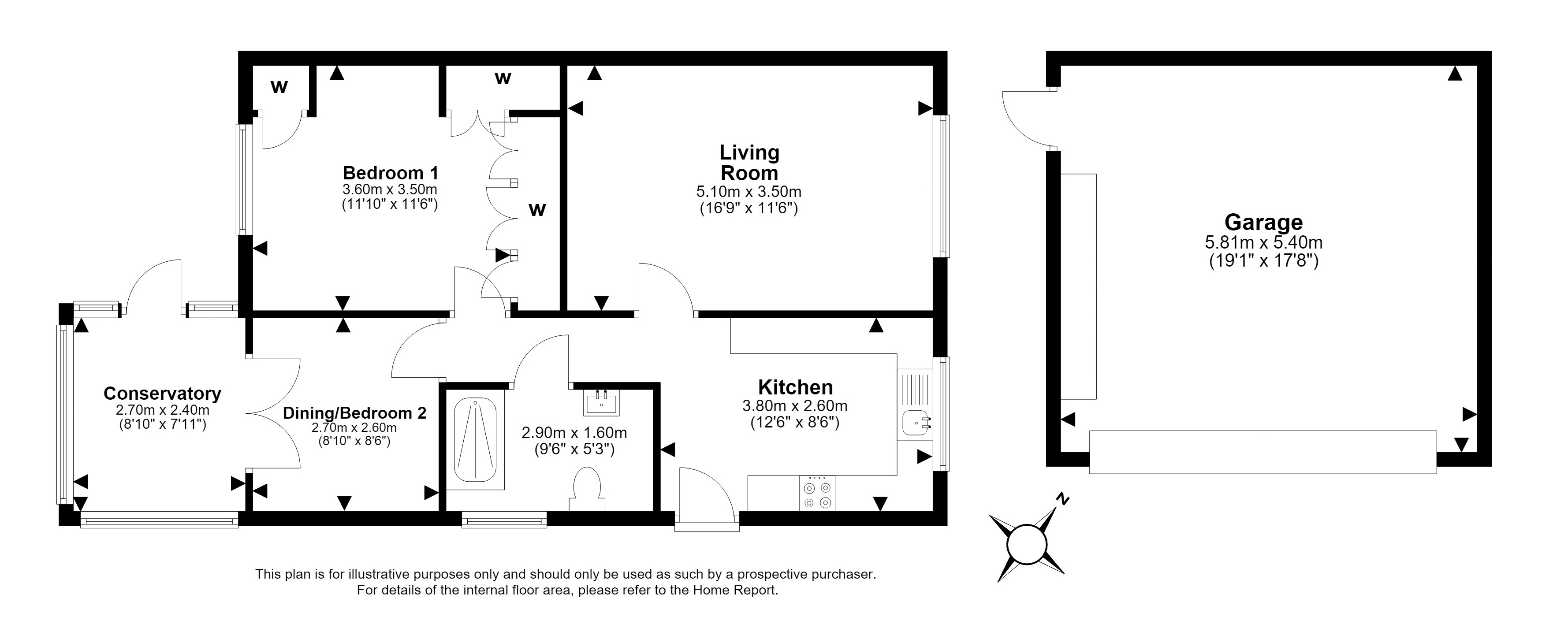 38, Candlemaker's Park, Gilmerton, Edinburgh floorplan