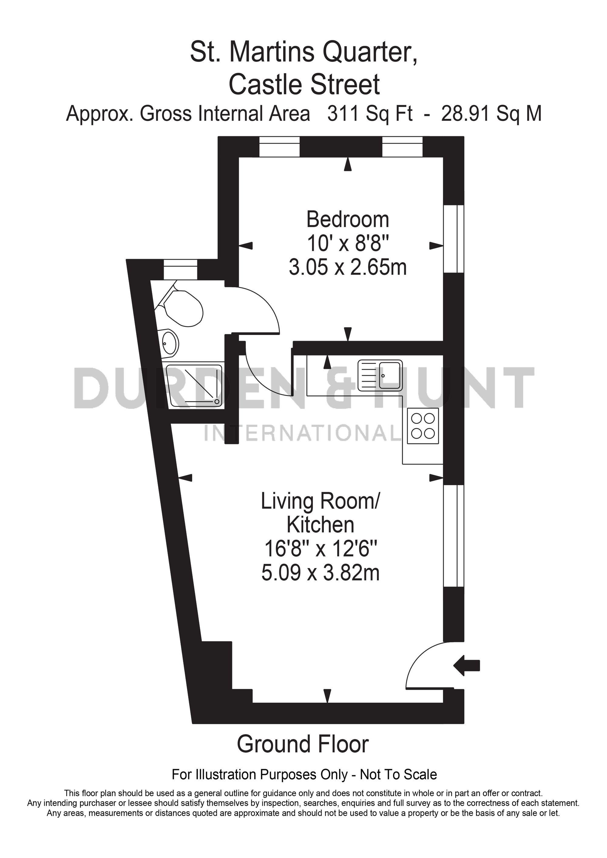 5 St. Martins Quarter Castle Street, Ongar floorplan