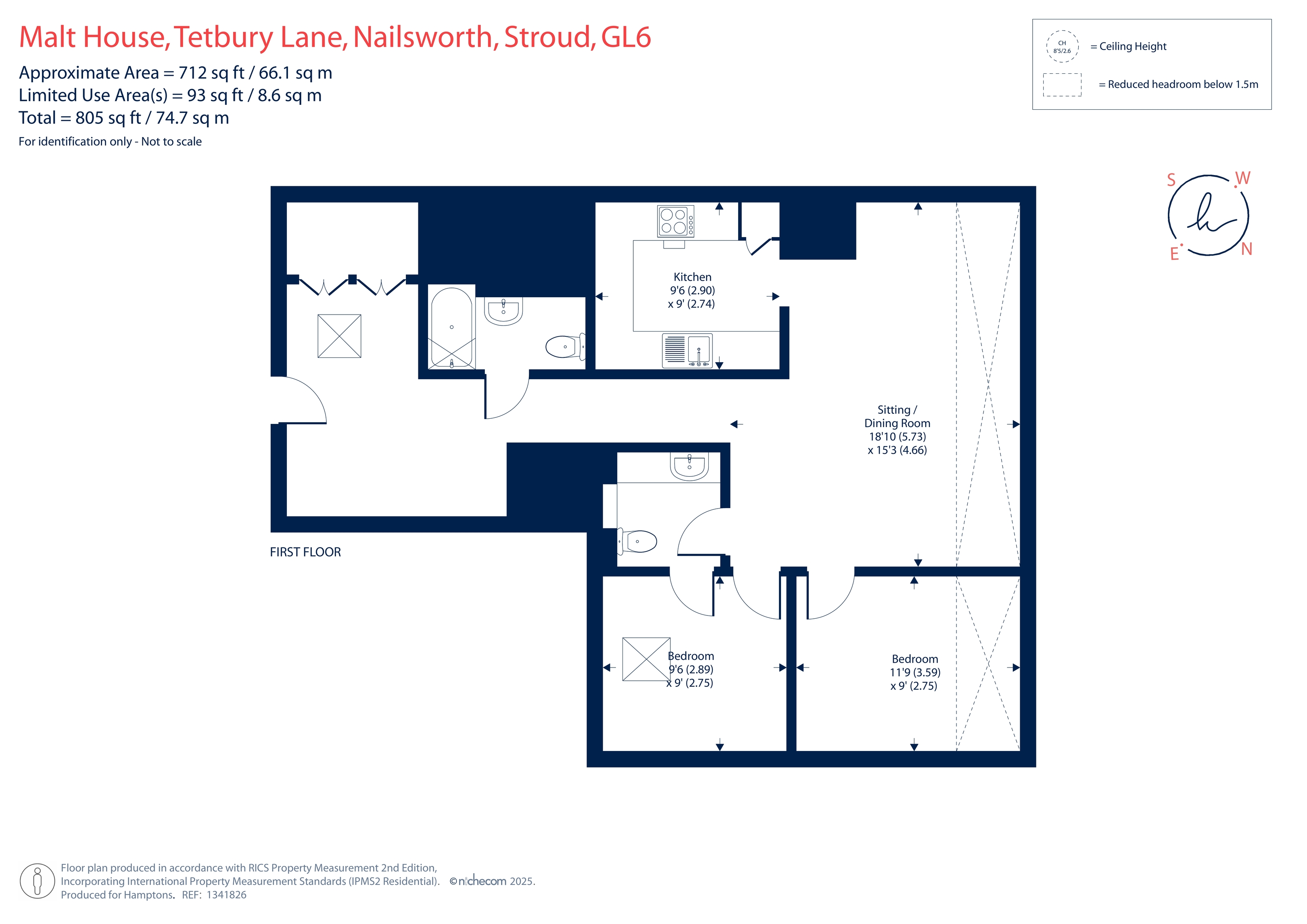 Apartment 5, Malt House, Tetbury Lane, Nailsworth floorplan