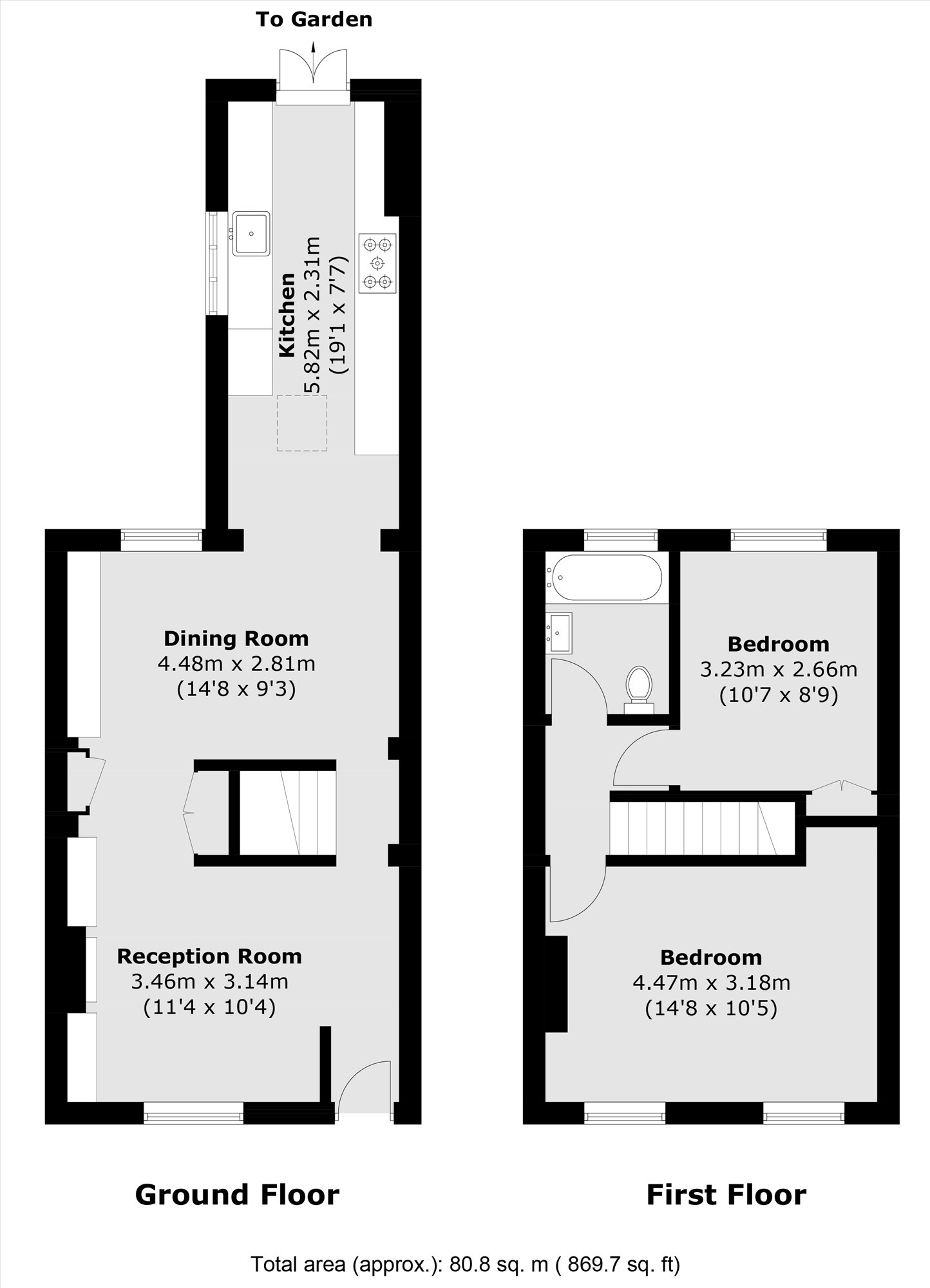 34, Brightfield Road, London floorplan