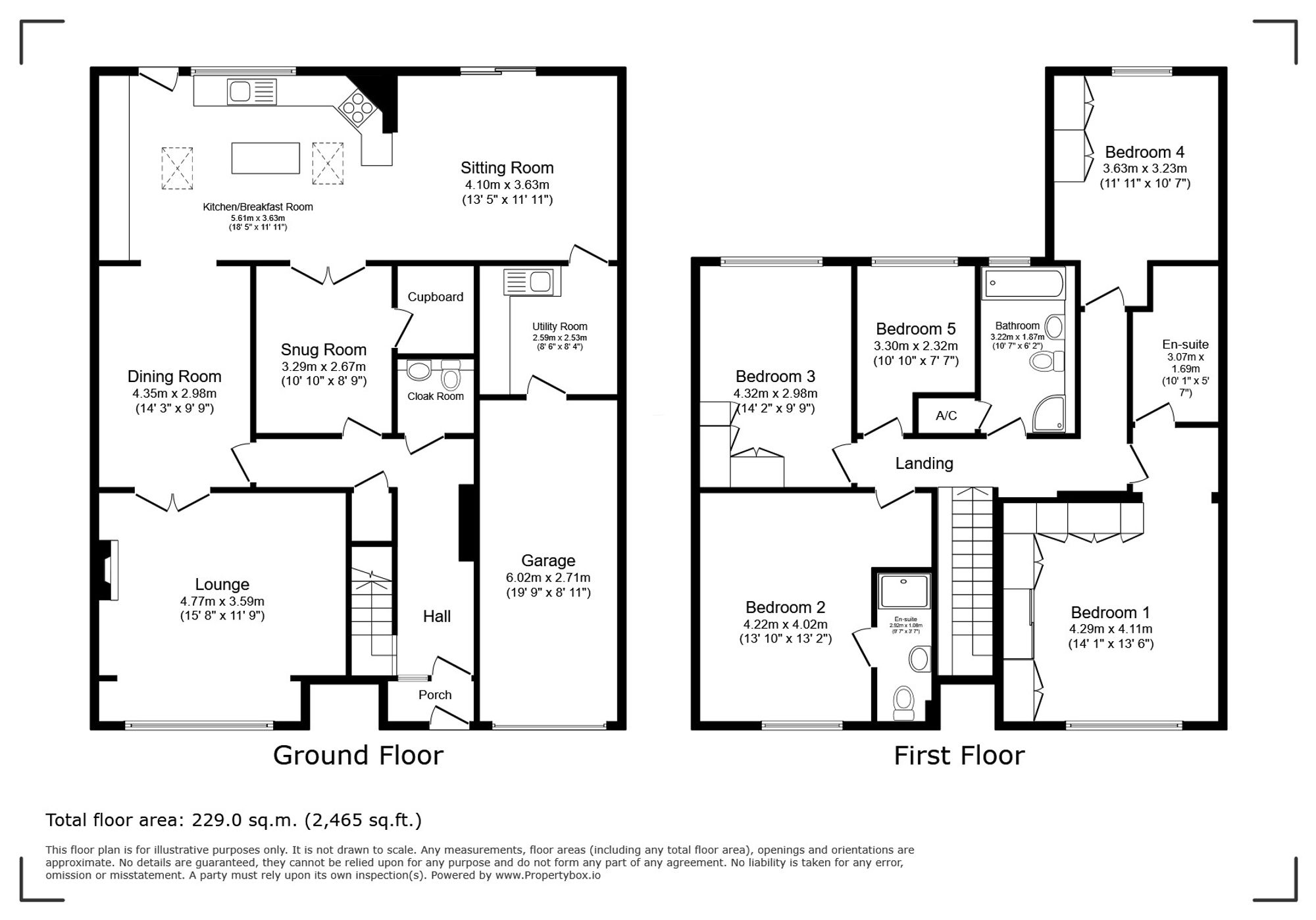 37 Rest Bay Close, Porthcawl floorplan