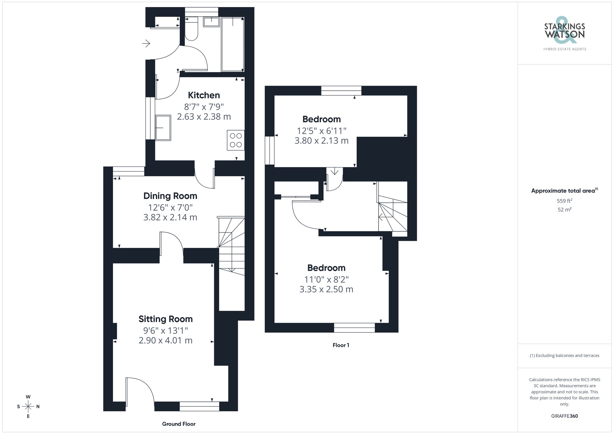 77 The Green, Norwich floorplan