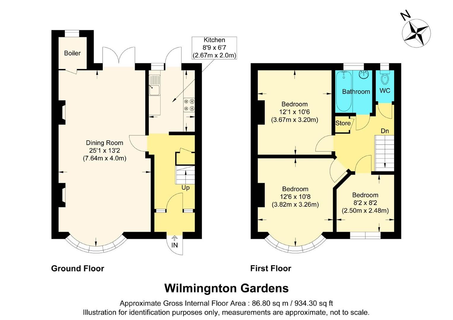 133, Wilmington Gardens, Barking floorplan
