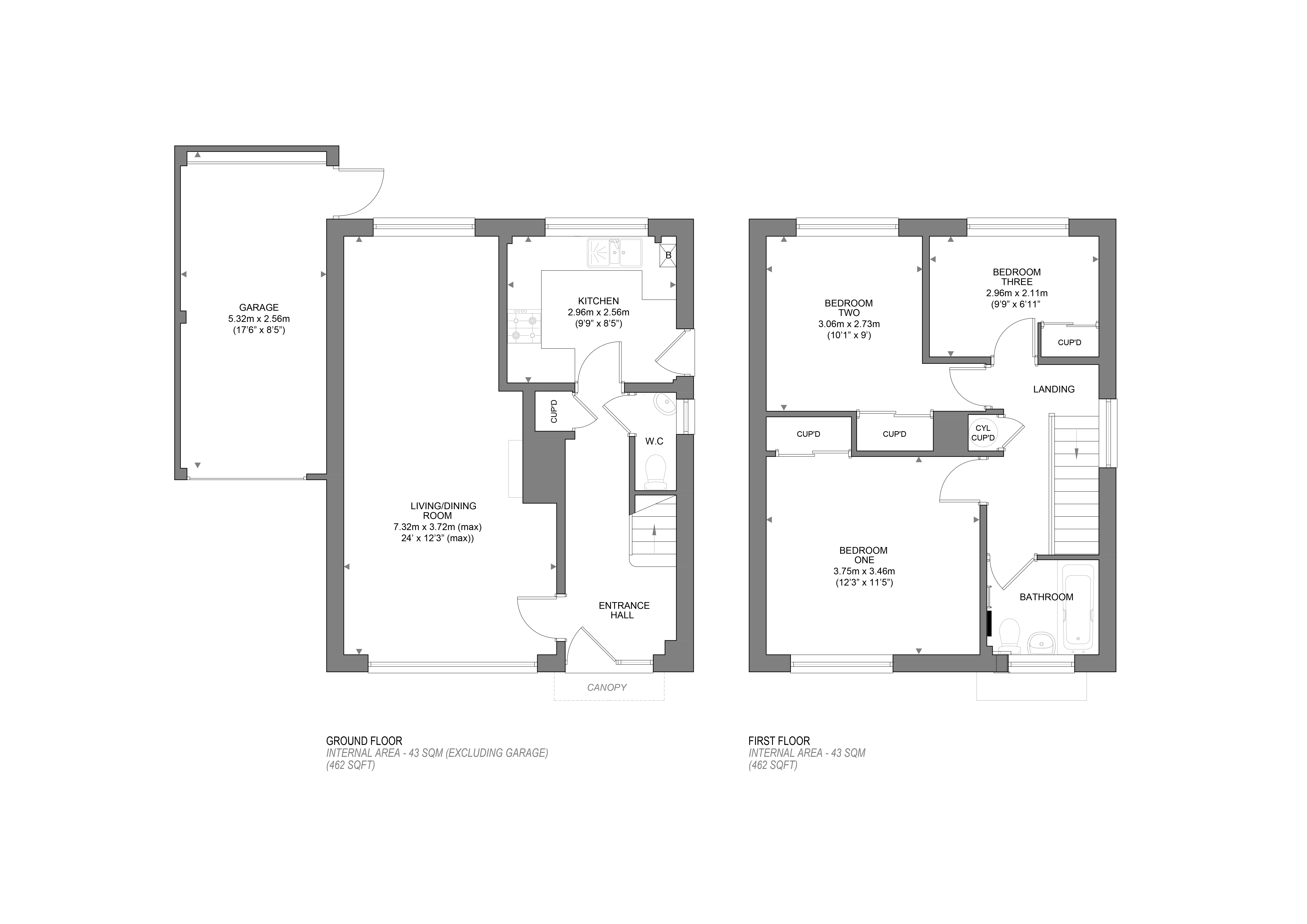 Proctor Road, Norwich, Norfolk NR6, 3 bedroom detached house for sale