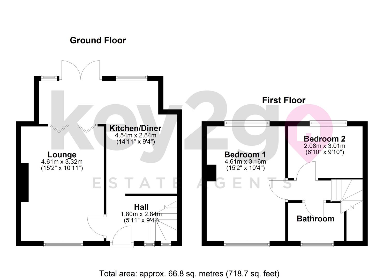 38, Chestnut Avenue, Sheffield floorplan