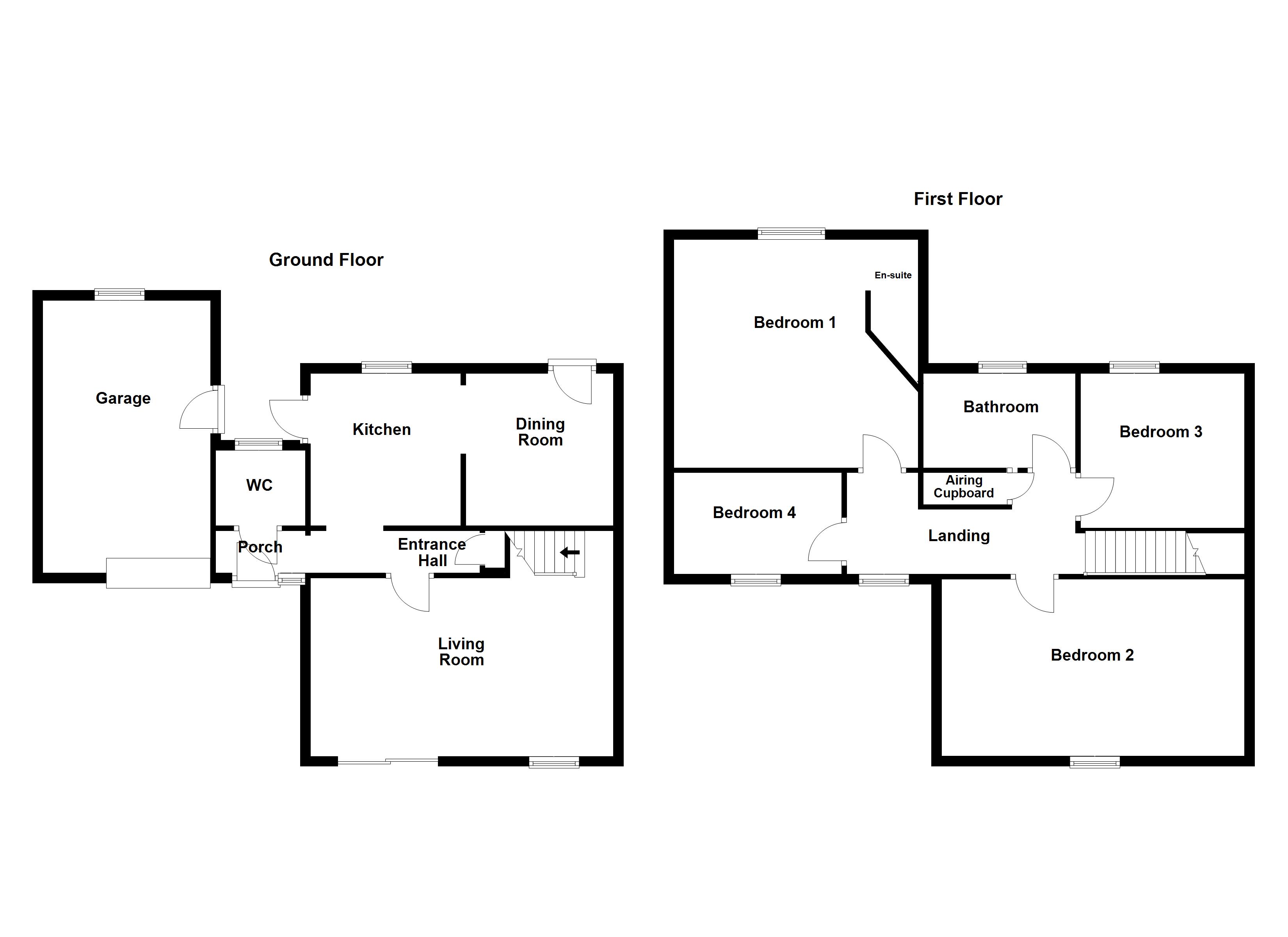 Rivendell, 2, Glentress Close, St Johns, Essex floorplan