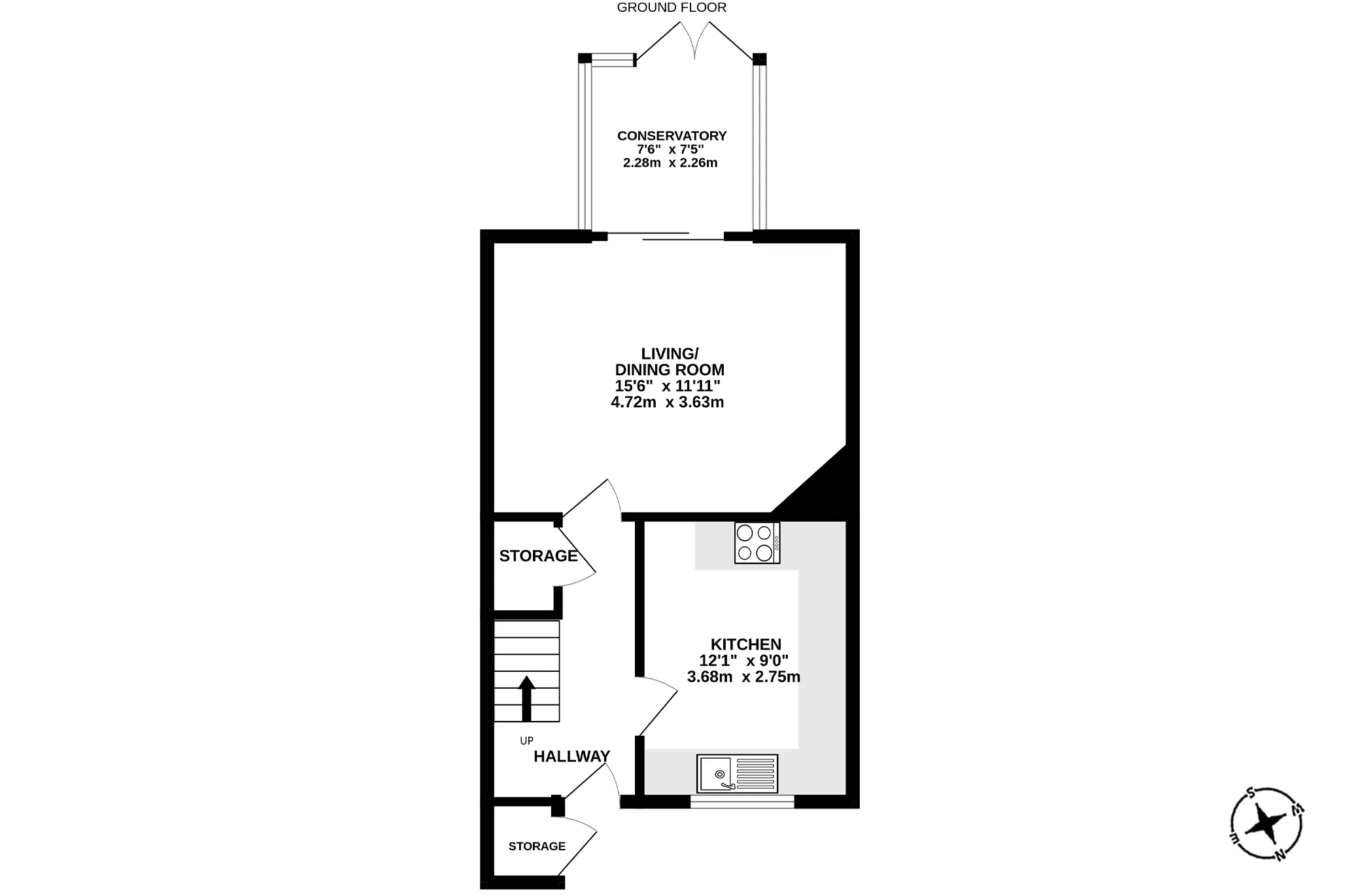 19, Close Cowley, Douglas floorplan