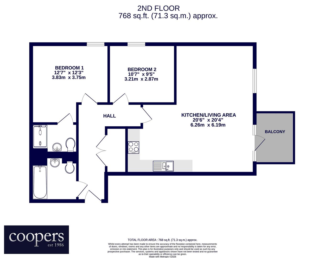 Trout Road, West Drayton floorplan