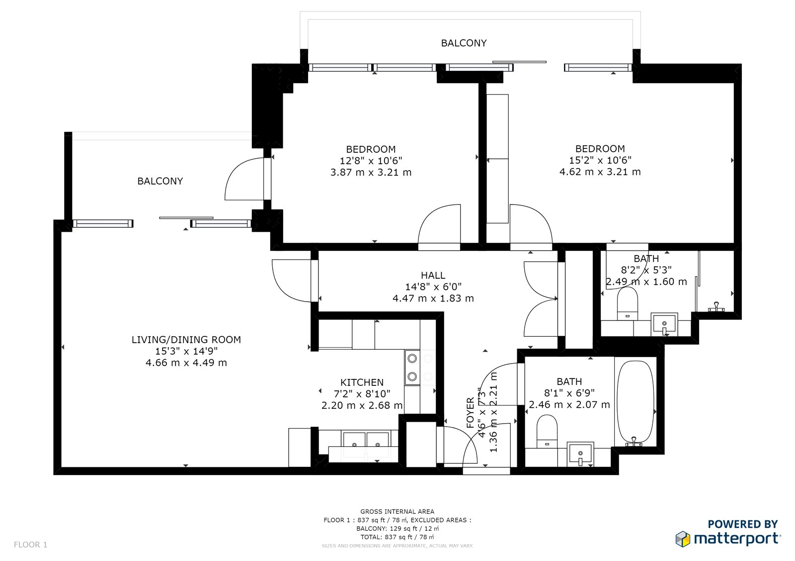 Labyrinth Tower, 19, Labyrinth Tower, London floorplan