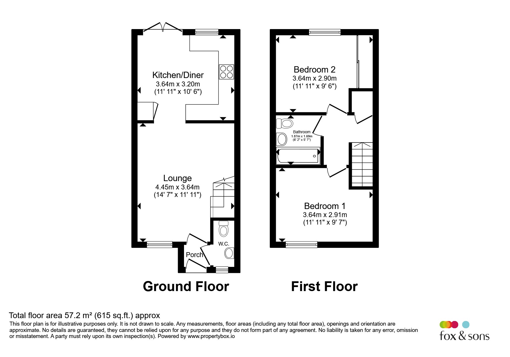 21, Vancouver Drive, CRAWLEY floorplan