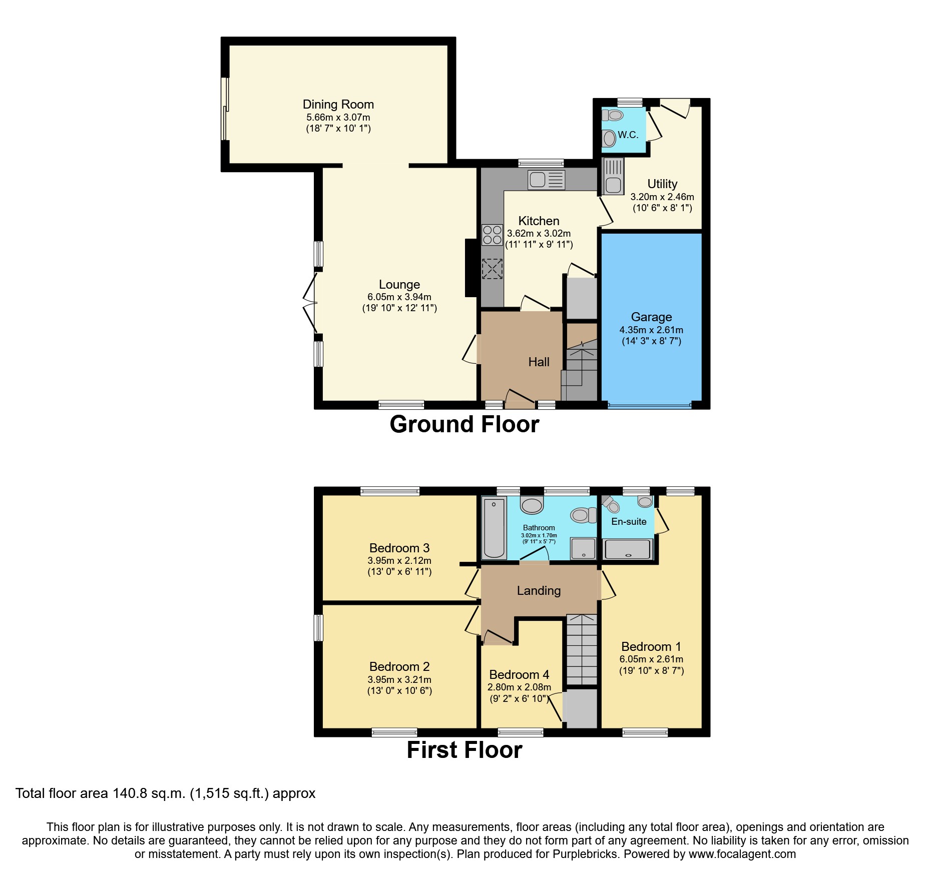 55, Ethelbert Road, Birchington floorplan
