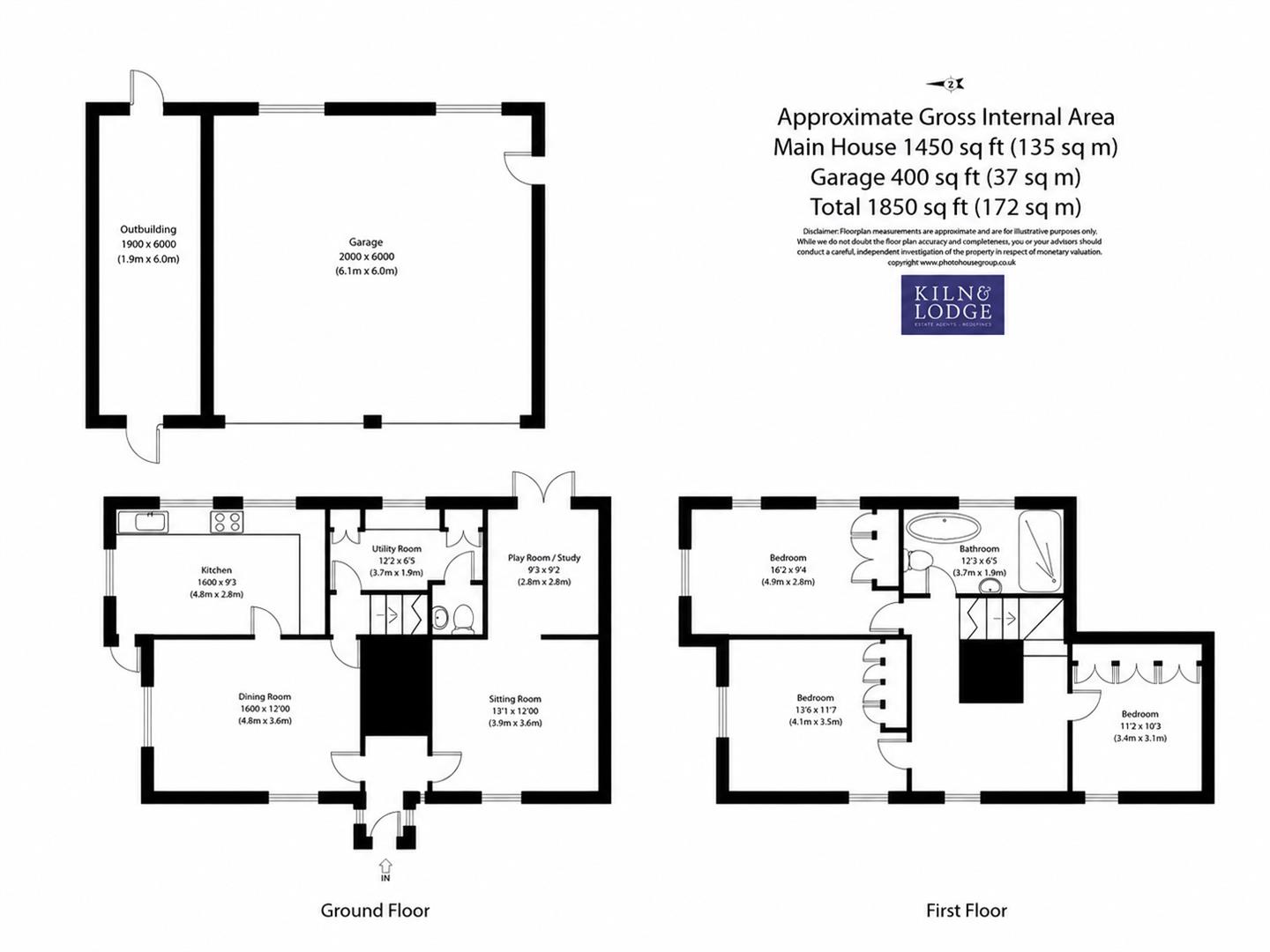 Chase Cottage, Cooksmill Green, Chelmsford floorplan