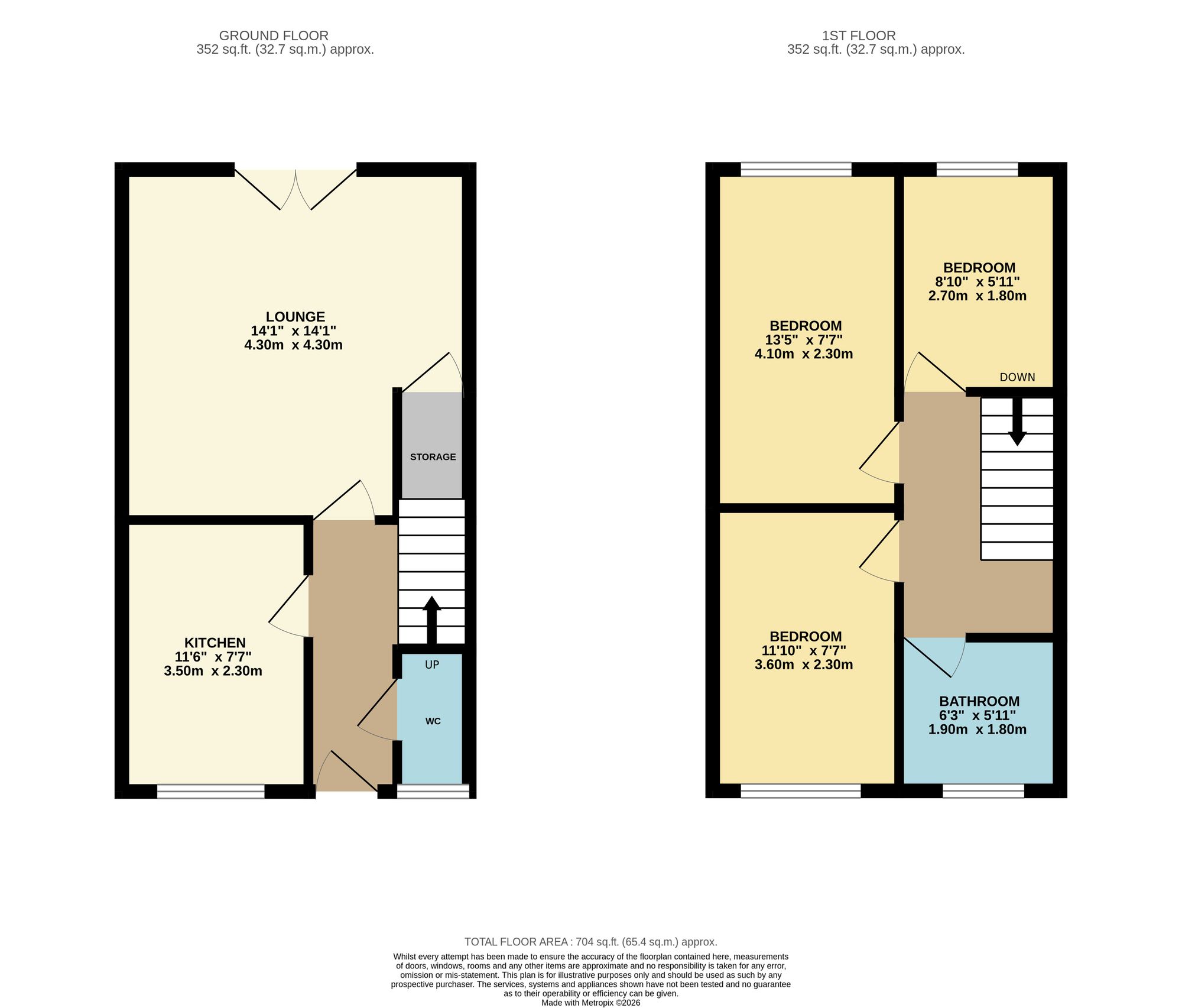 3 Textile Way, Bolton floorplan