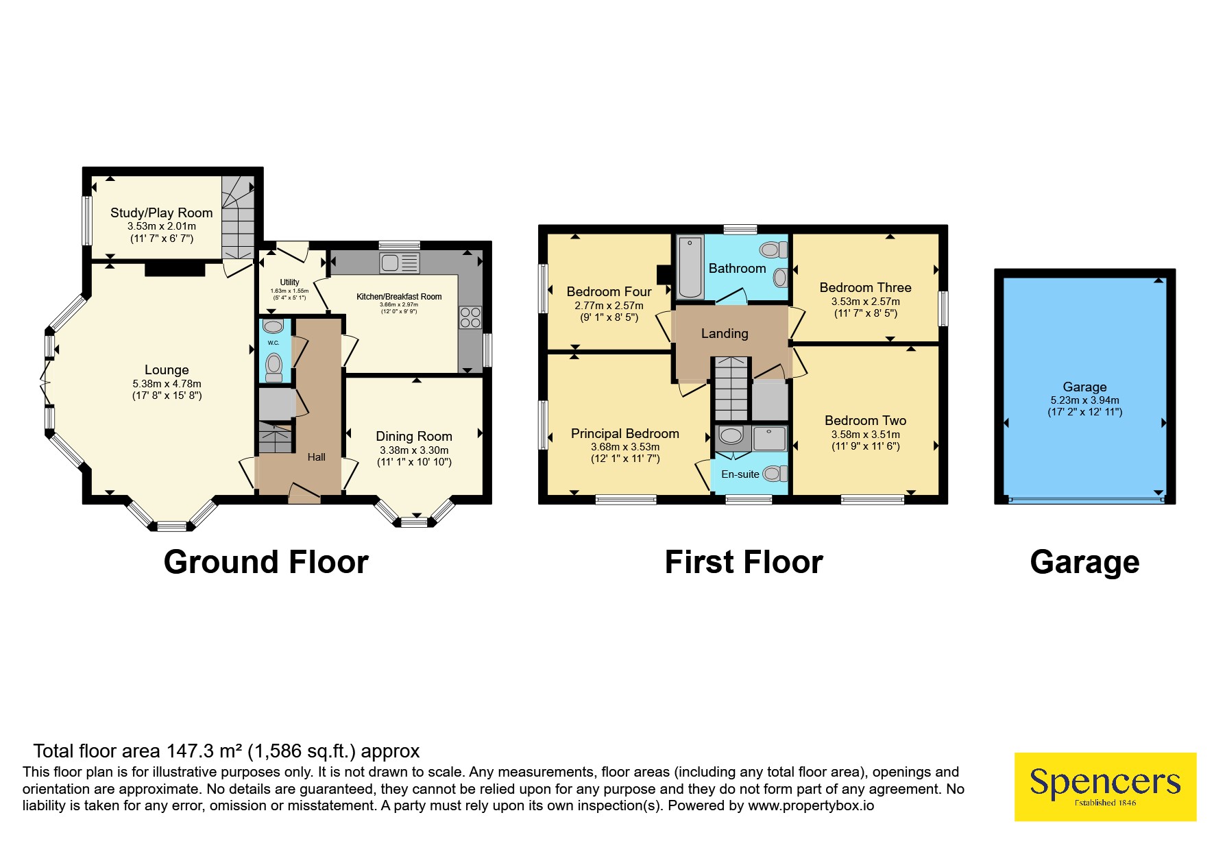 Fox Pond House, 2, Fox Pond Lane, Leicester floorplan