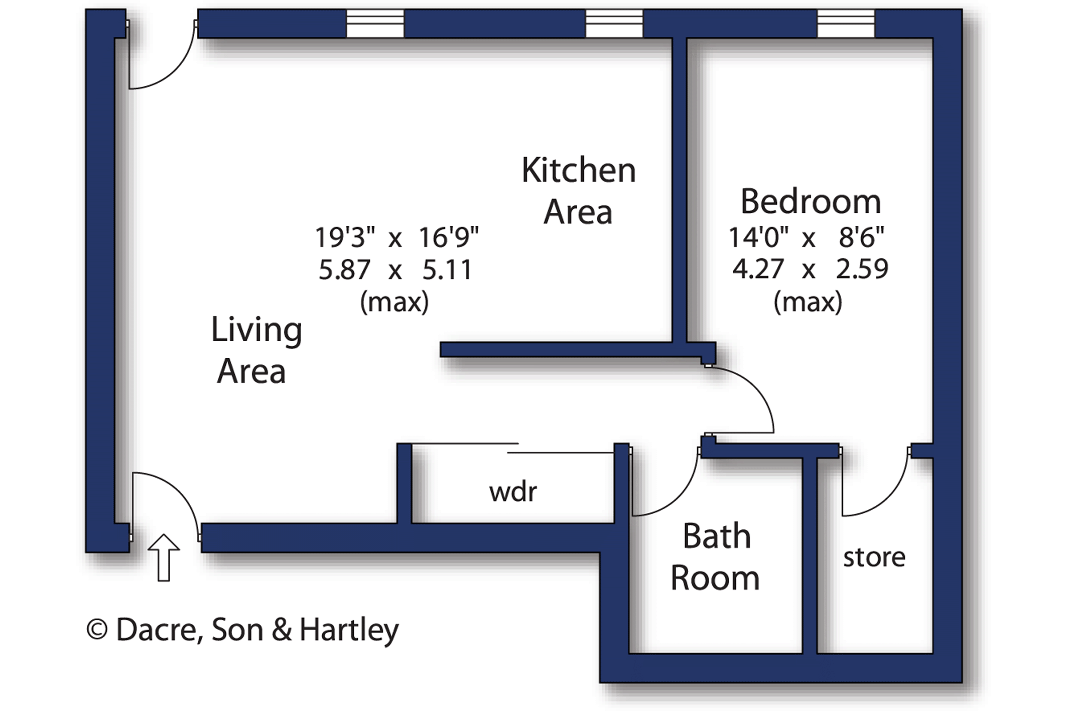 Apartment 12, Kings Mill,, Kings Mill Lane, North Yorkshire floorplan
