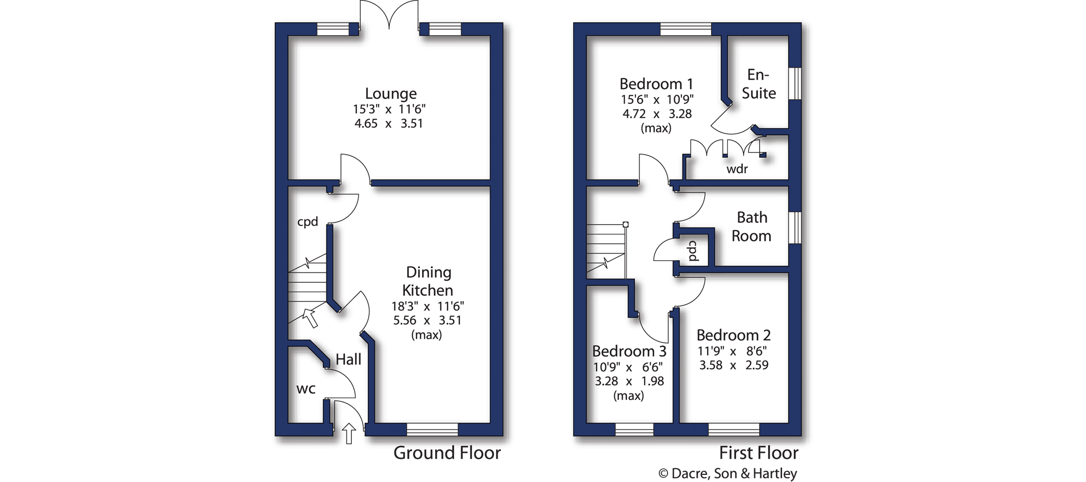 11, Moat Hill Close, Cullingworth floorplan