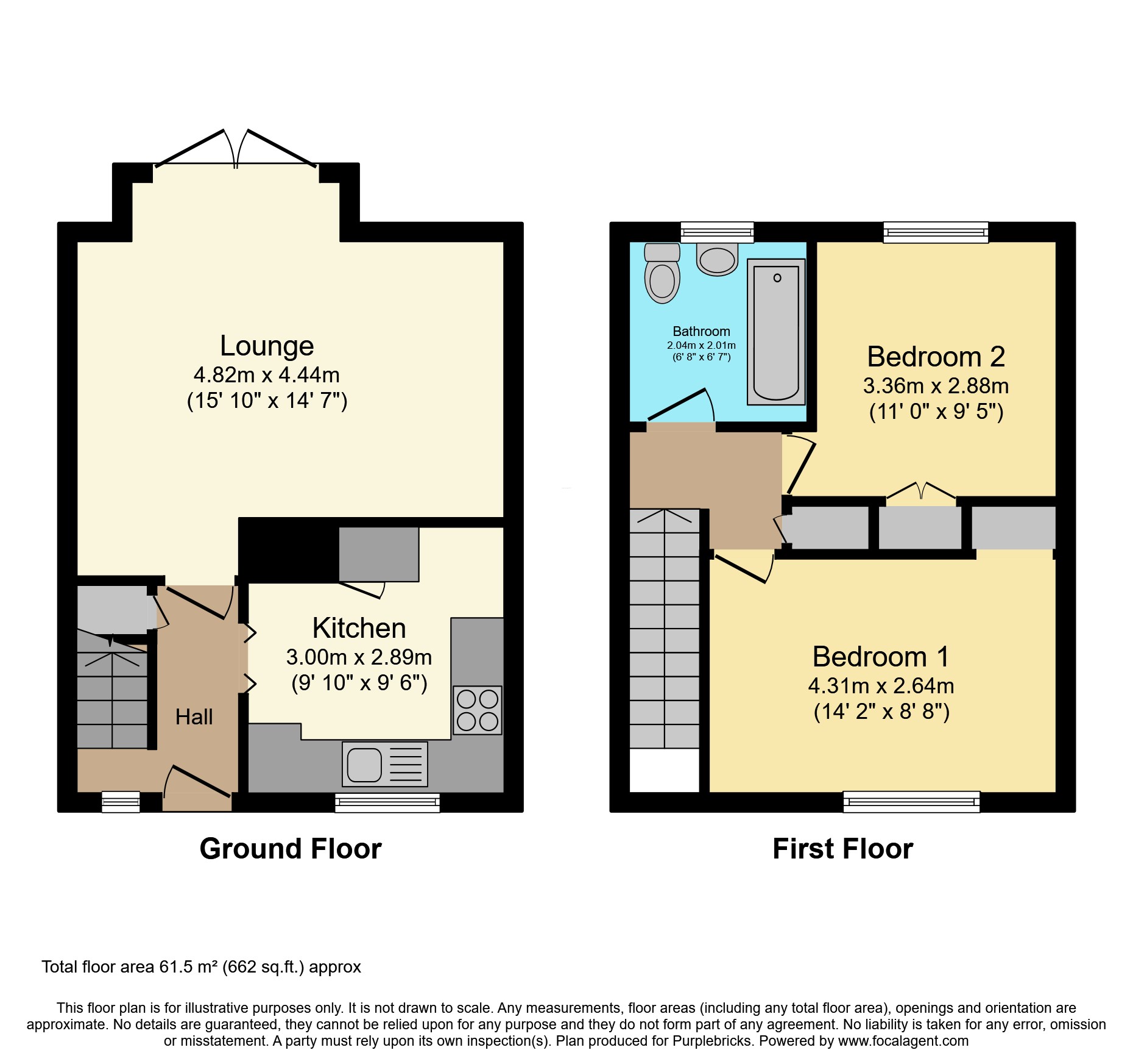 11, Takely Ride, Basildon floorplan