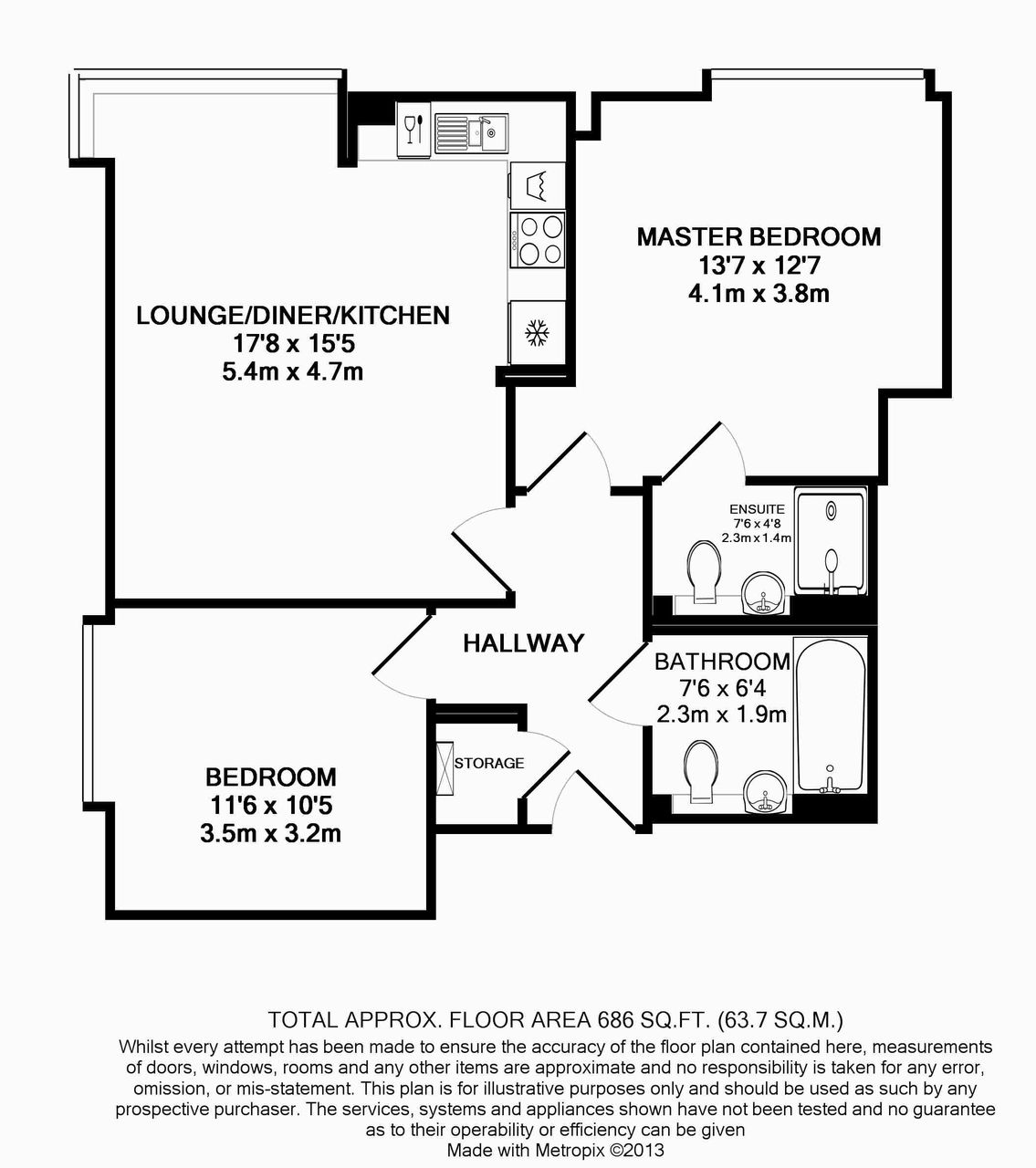 2 Bedrooms Flat to rent in Beacon Point, 12 Dowells Street, New Capital Quay, Greenwich, London SE10