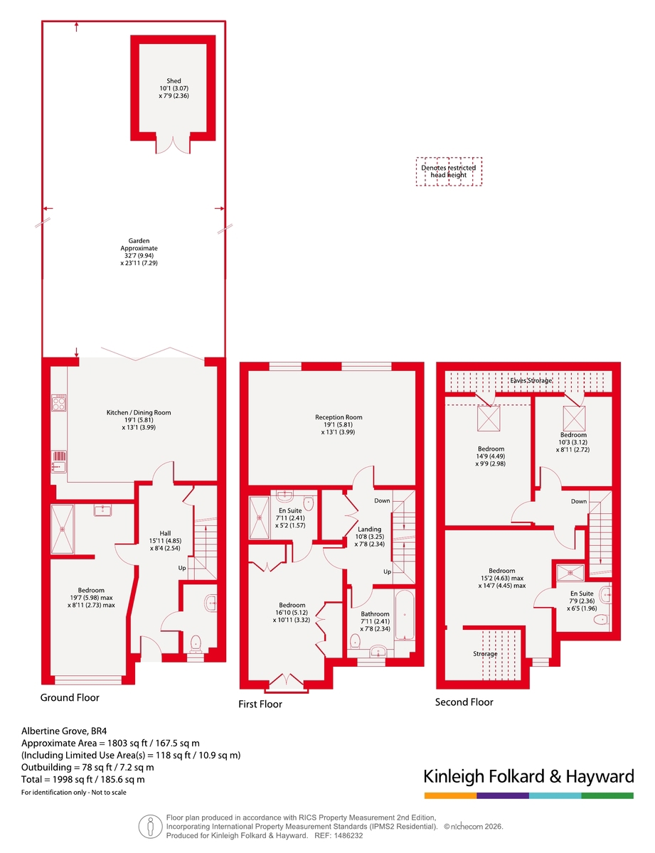 19, Albertine Grove, Kent floorplan