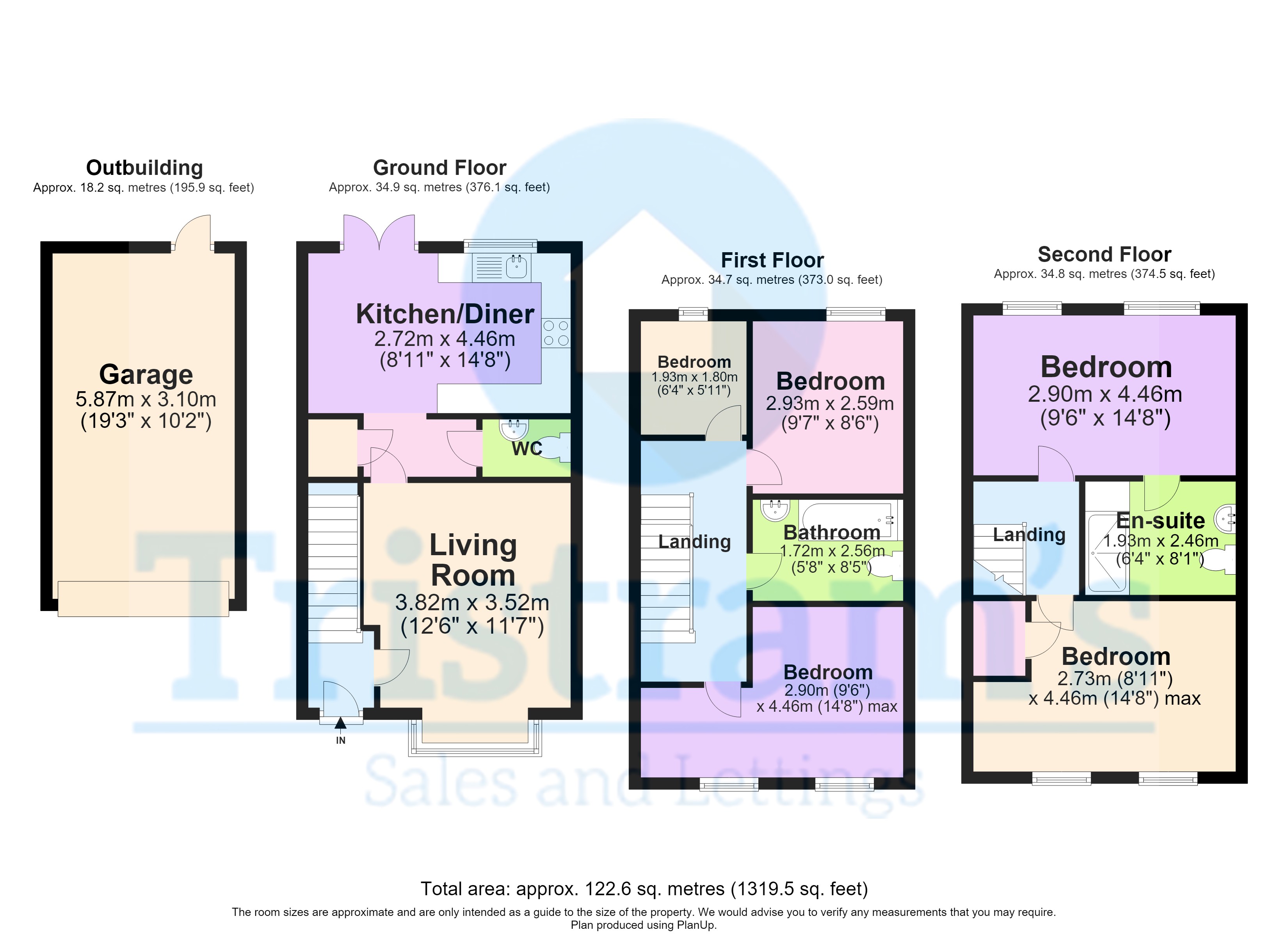 12, Hopwood Road, Nottingham floorplan