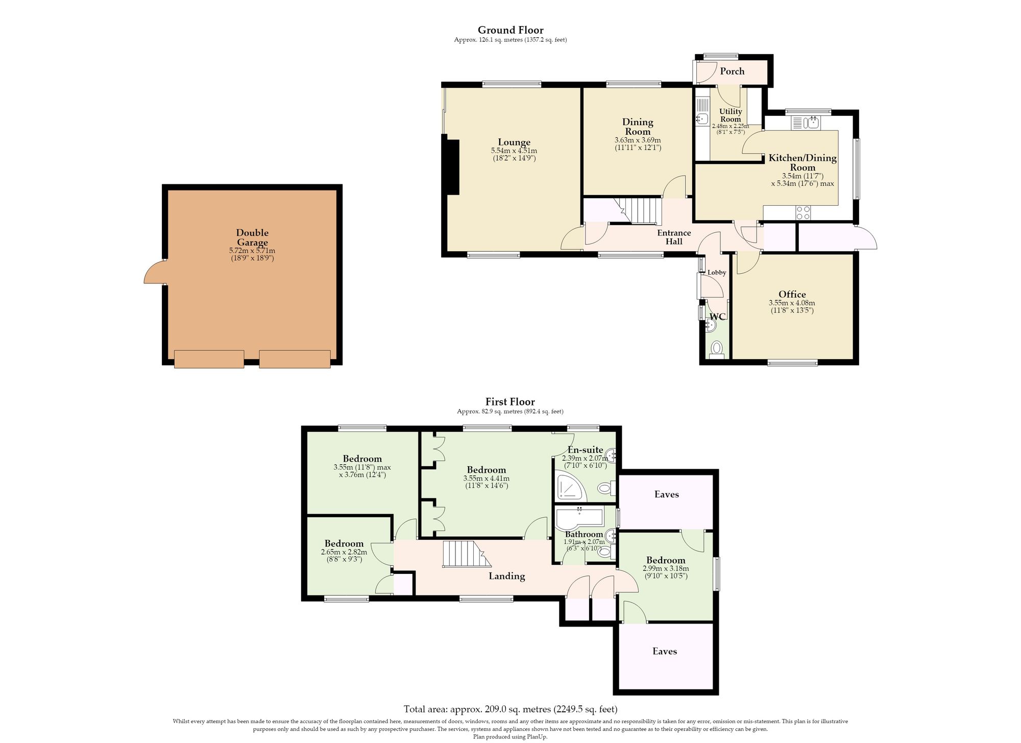 39 Langley Green, Norwich floorplan