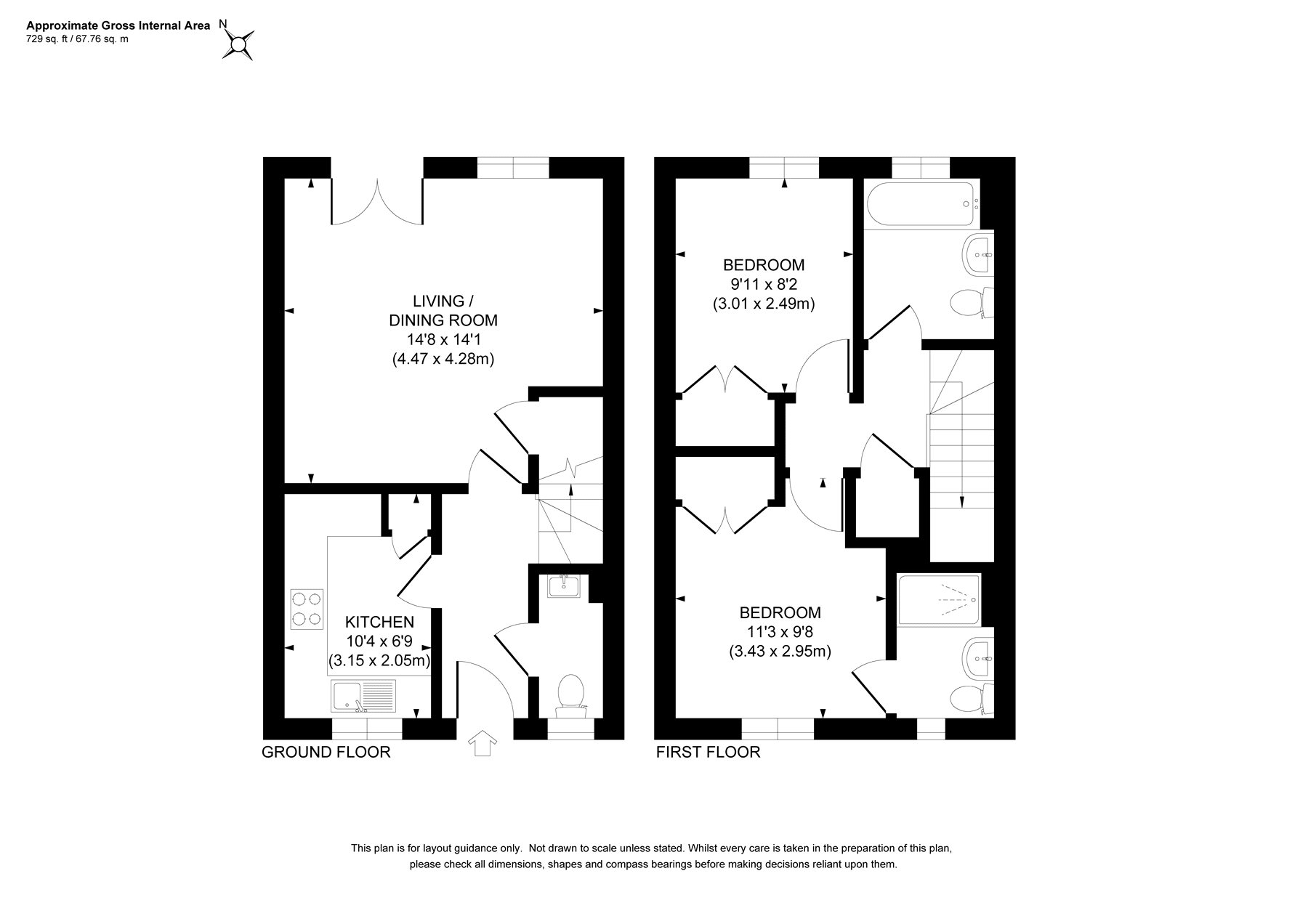 152, Brookwood Farm Drive, Woking floorplan