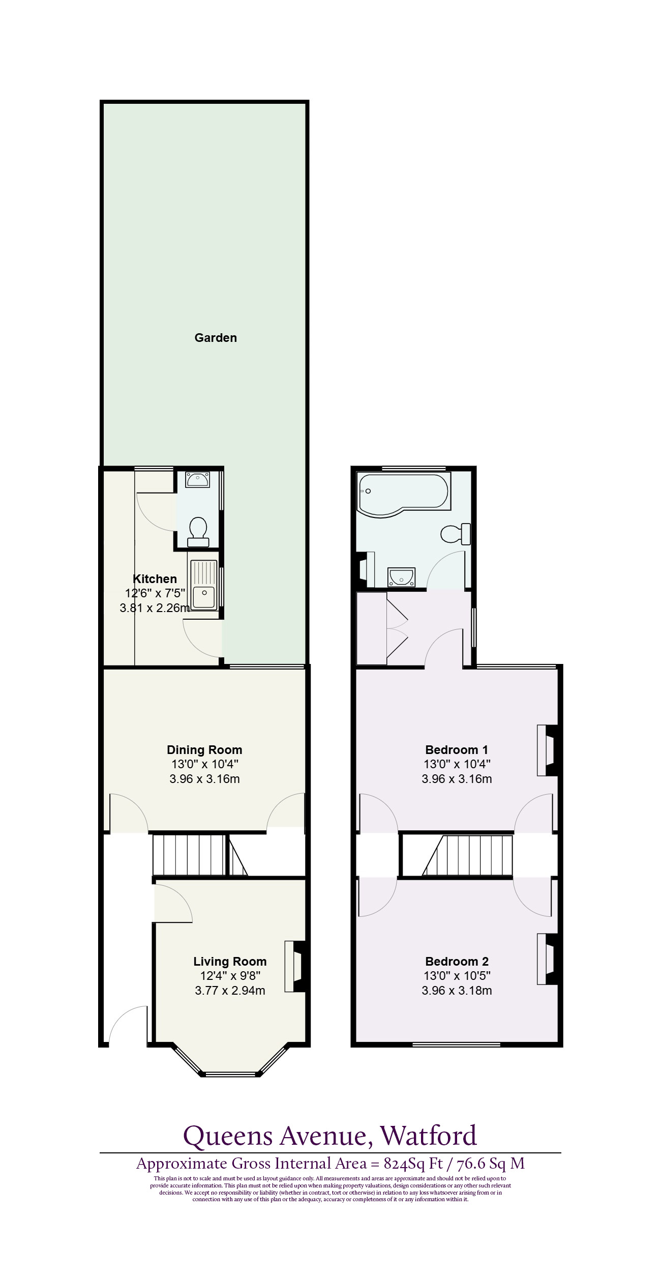 88, Queens Avenue, Hertfordshire floorplan