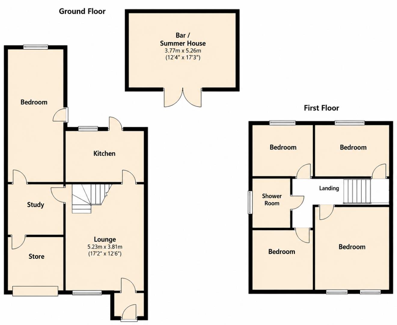 21, Woodstock Drive, Cannock floorplan