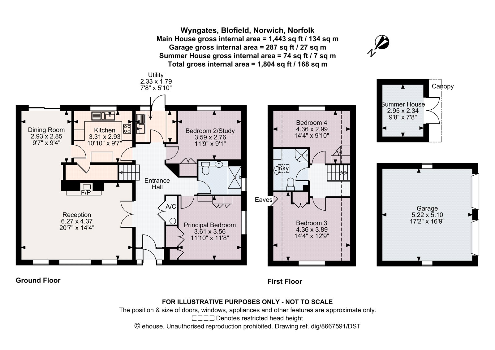 White Lodge, 2, Wyngates, Norwich floorplan