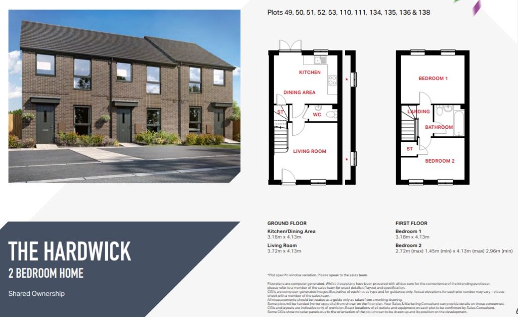 Little Glen Mews, Glen Parva floorplan
