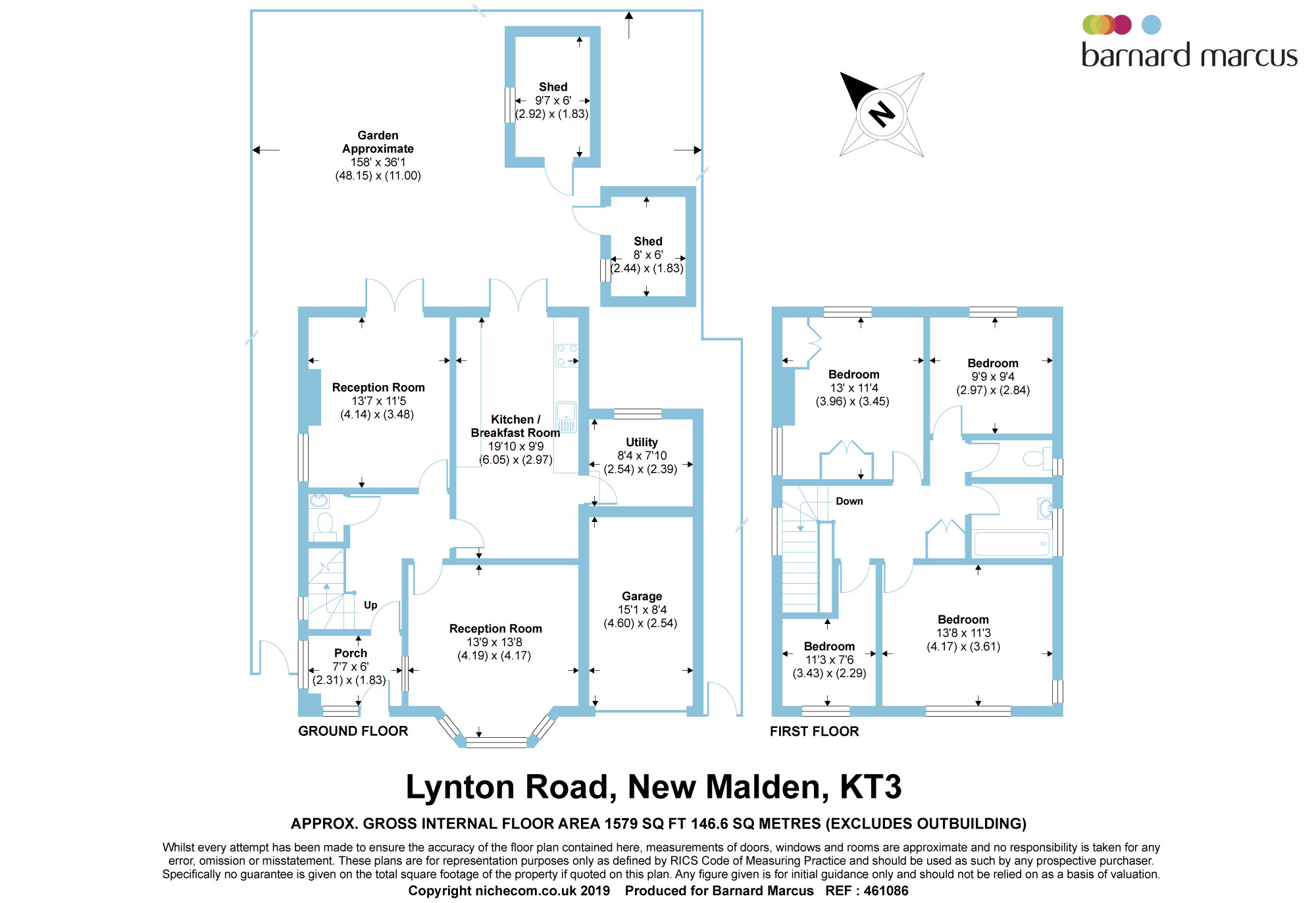 4 Bedrooms Detached house for sale in Lynton Road, New Malden KT3