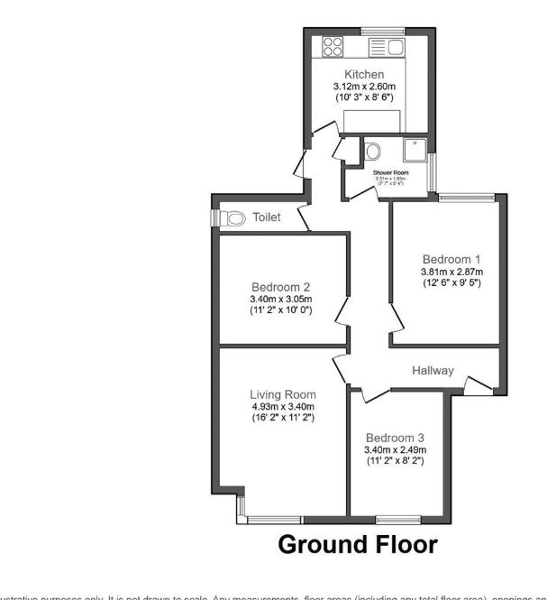 15, Capel Gardens, Pinner floorplan