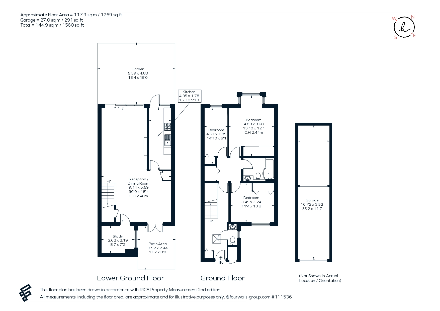 2, Crouchmans Close, London floorplan