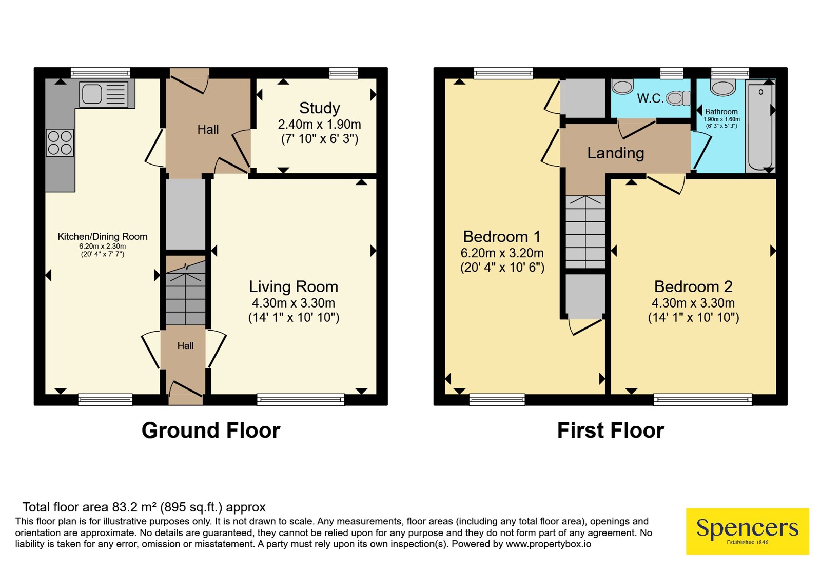 Allinson Close, Leicester floorplan